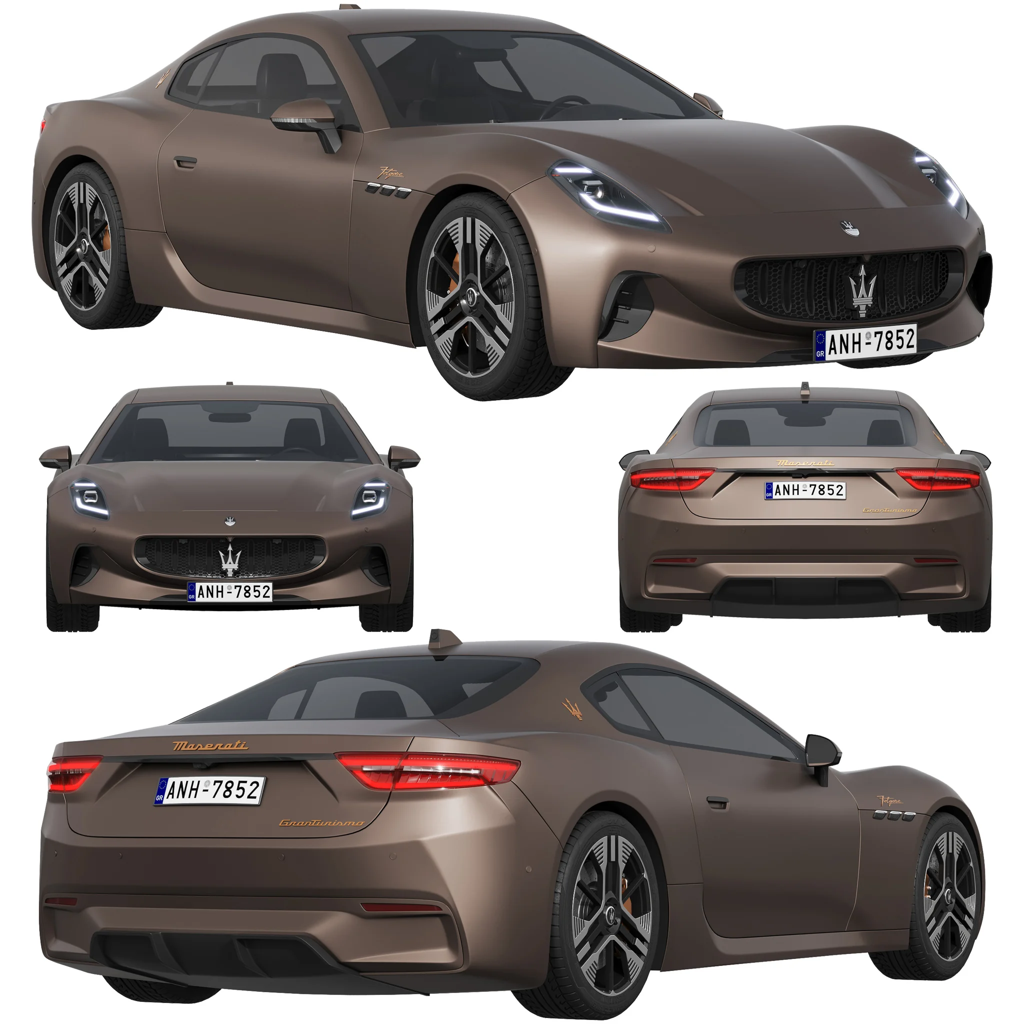 Maserati GranTurismo Folgore, 3D model preview 17