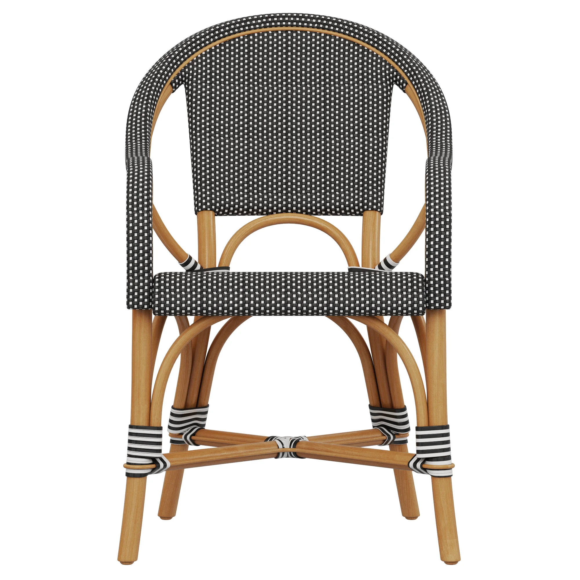 Restoration Hardware St Germain Resin Armchair — 3D model preview 6