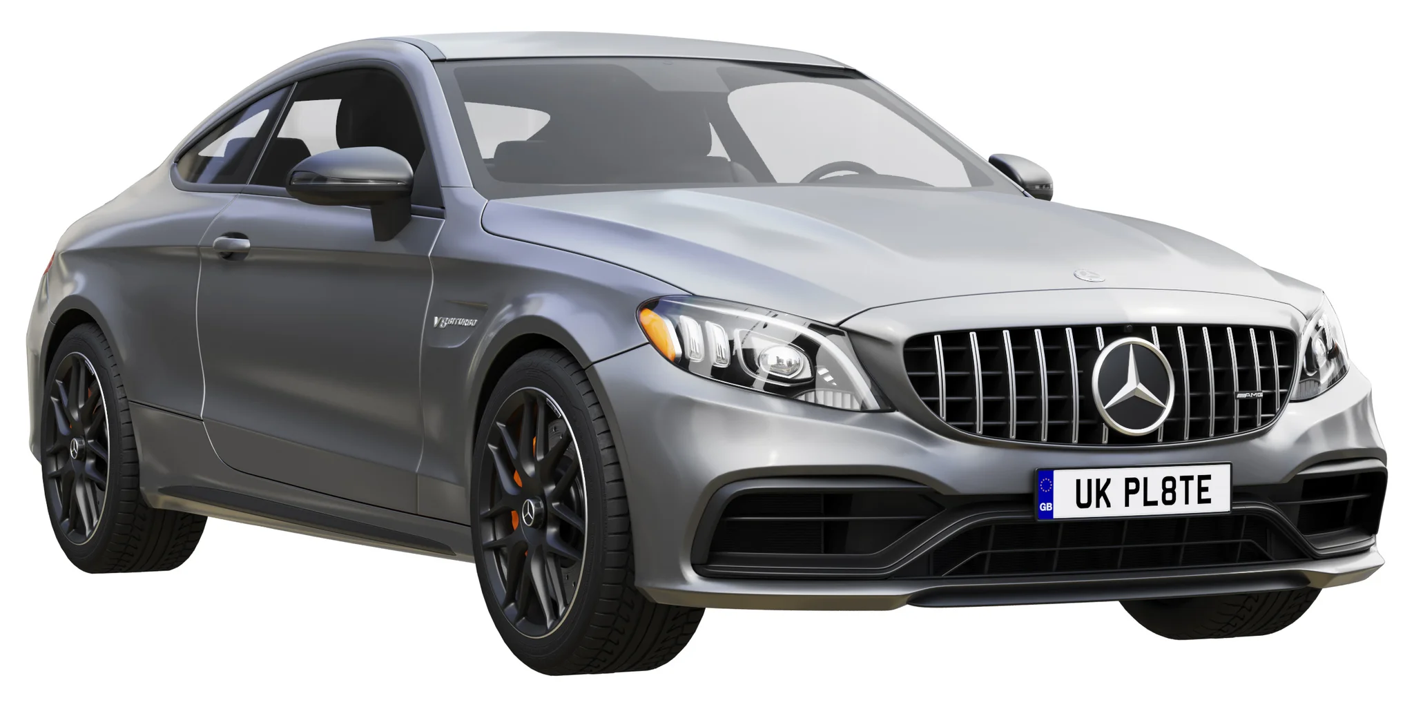 Mercedes Benz C63 Coupe, 3D model preview 15