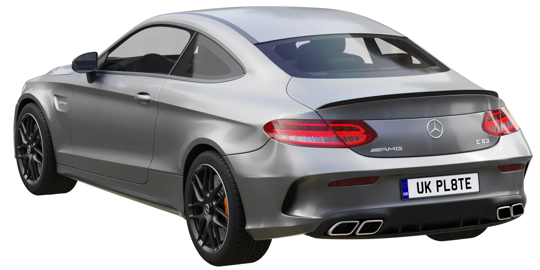 Mercedes Benz C63 Coupe, 3D model preview 23