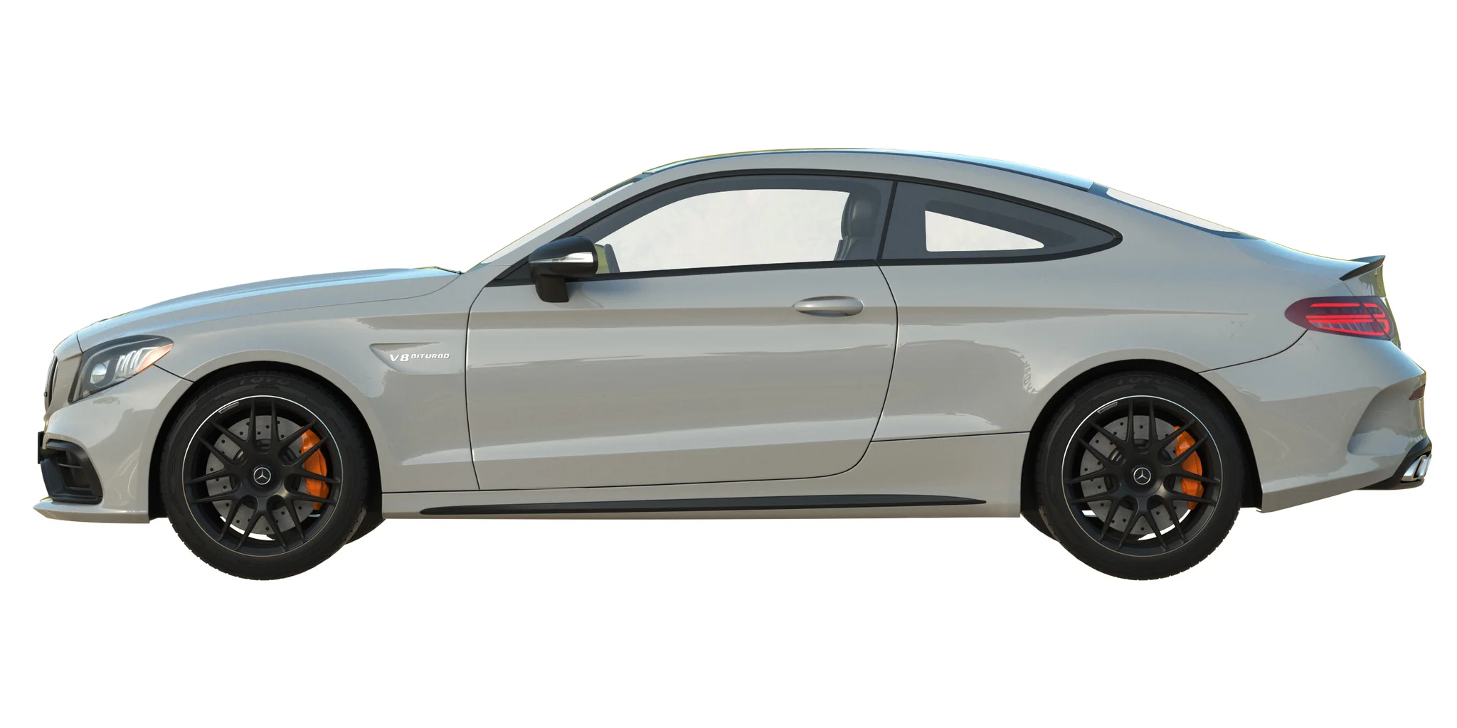 Mercedes Benz C63 Coupe, 3D model preview 30