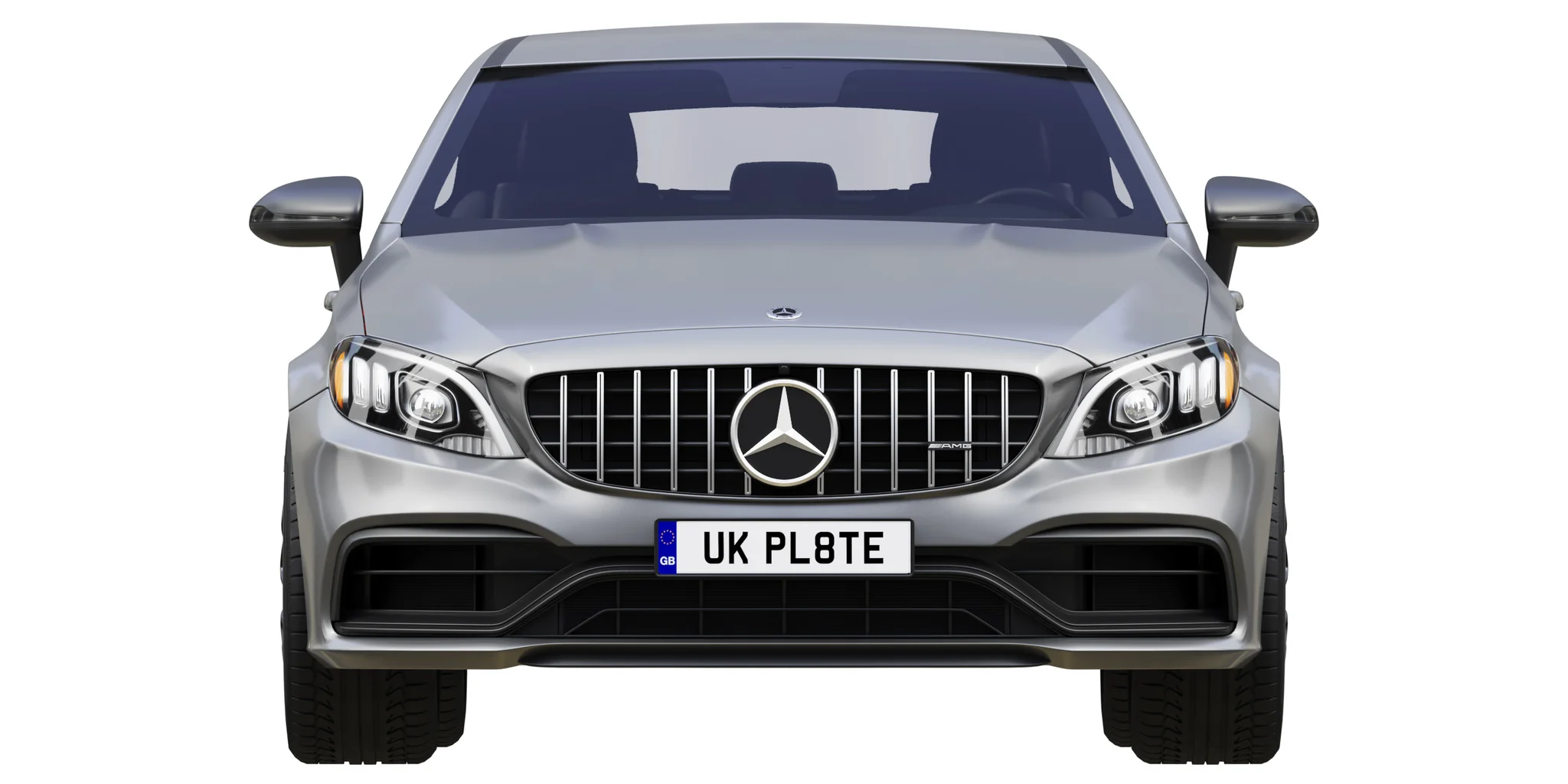 Mercedes Benz C63 Coupe, 3D model preview 35
