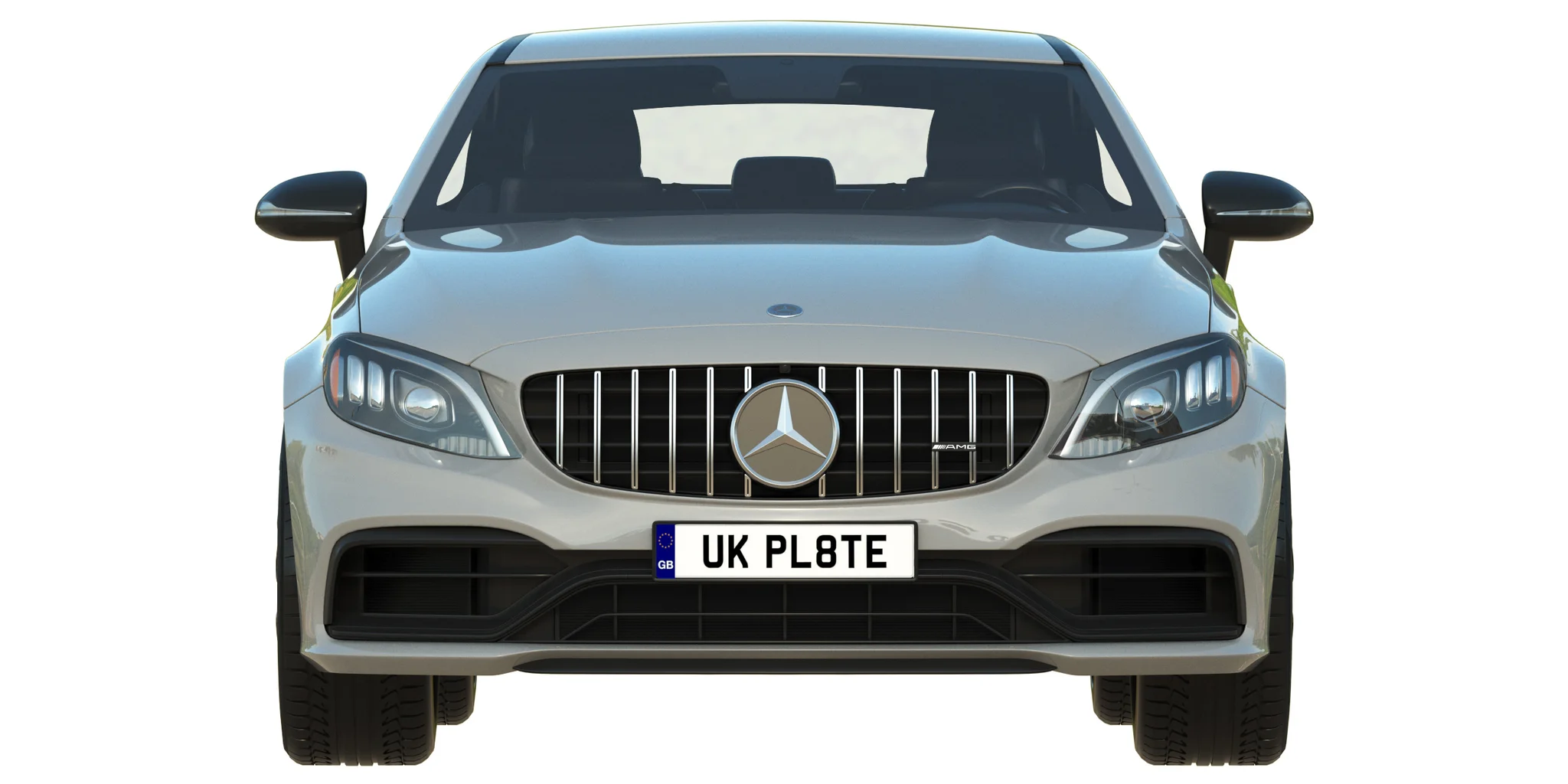 Mercedes Benz C63 Coupe, 3D model preview 36