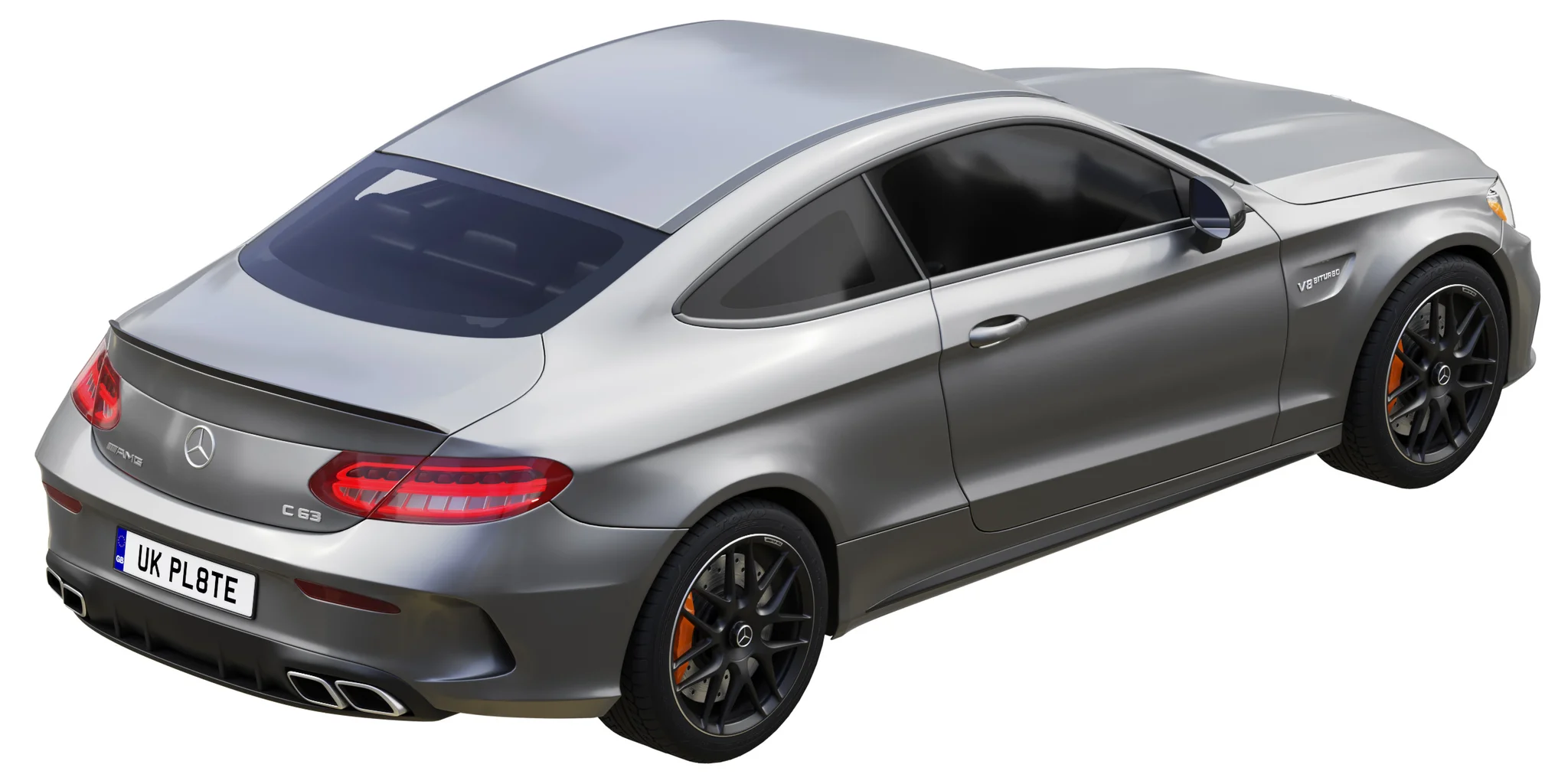 Mercedes Benz C63 Coupe, 3D model preview 37