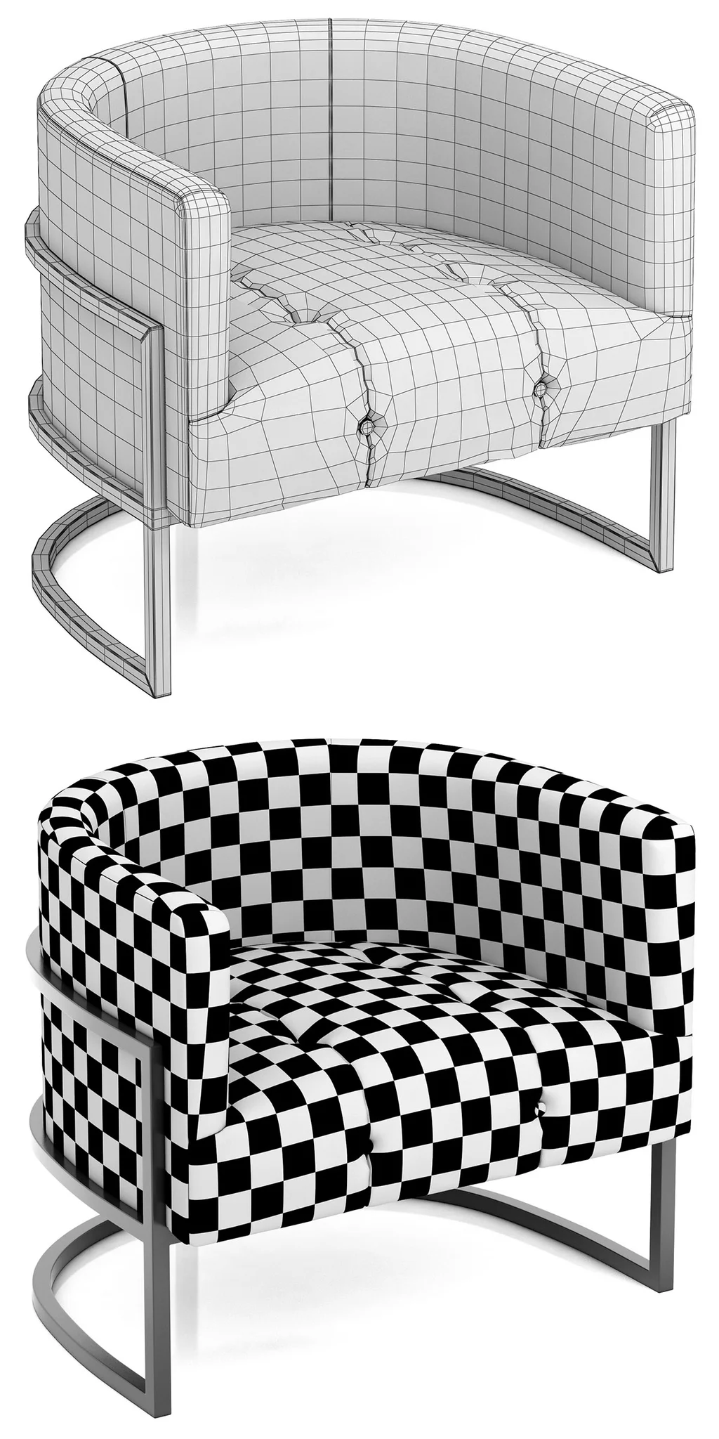 Dantone Home Odri — 3D model preview 8