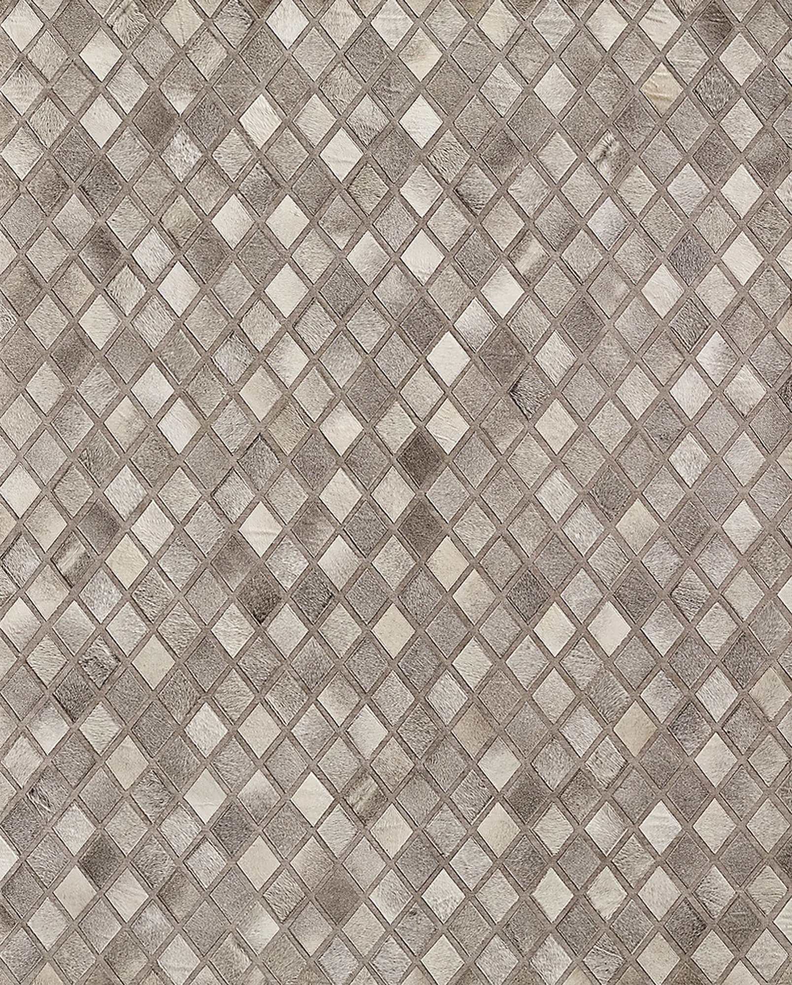 Restoration Hardware Paragon Hide Rug Grey — 3D model preview 3