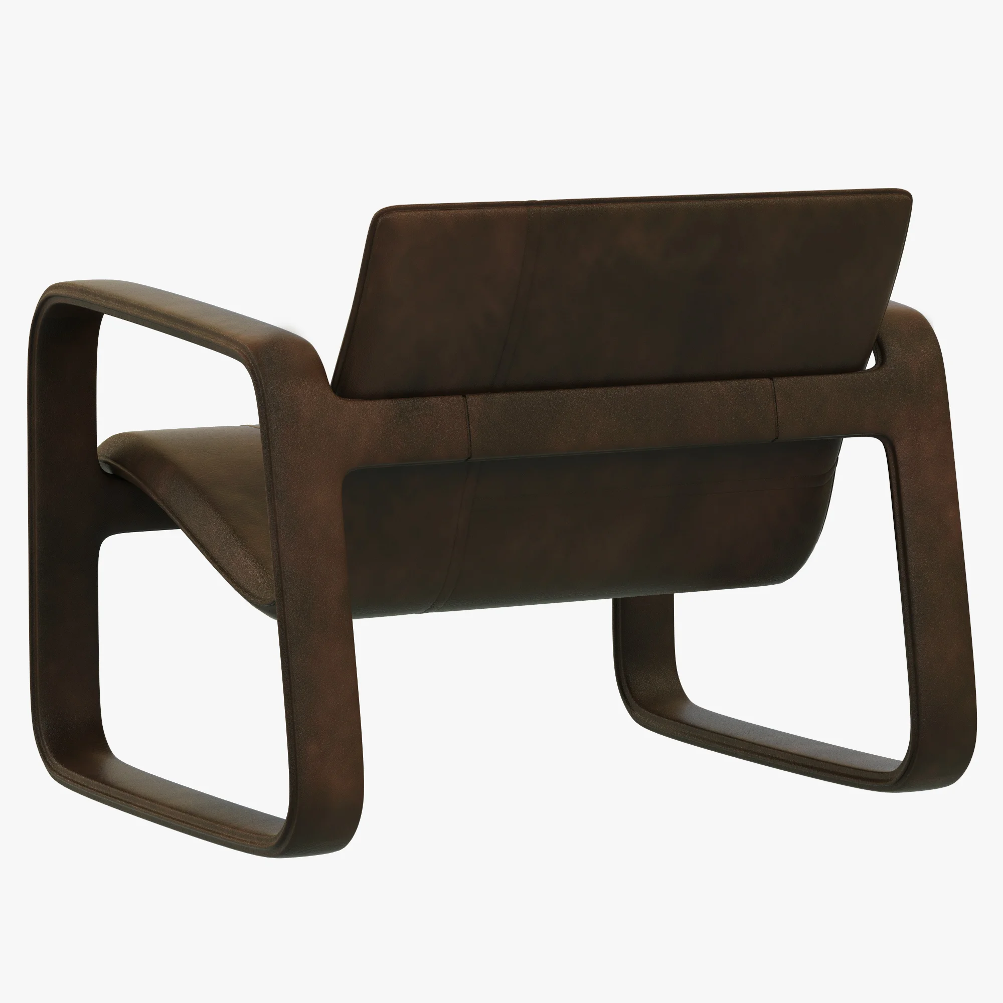 Baxter Nubi Armchair — 3D model preview 2