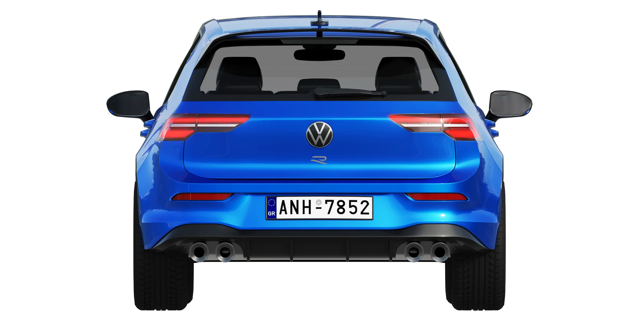 Volkswagen Golf 8 R, 3D model preview 10