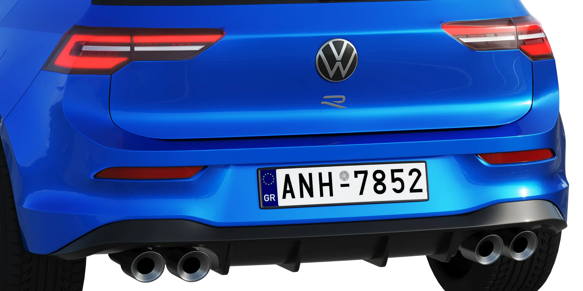 Volkswagen Golf 8 R, 3D model preview 24