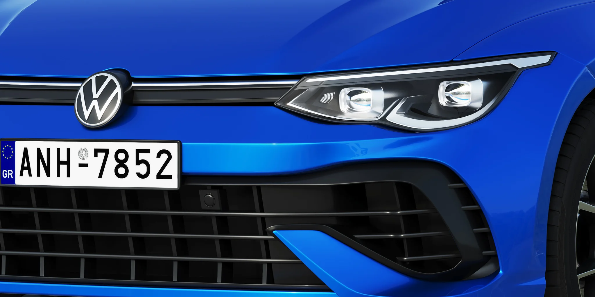 Volkswagen Golf 8 R, 3D model preview 25