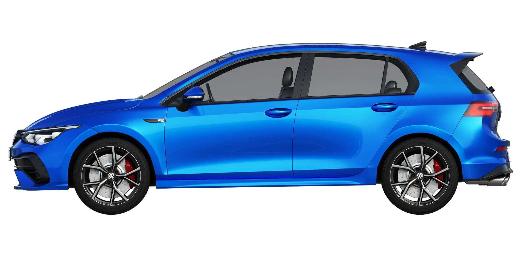 Volkswagen Golf 8 R, 3D model preview 26