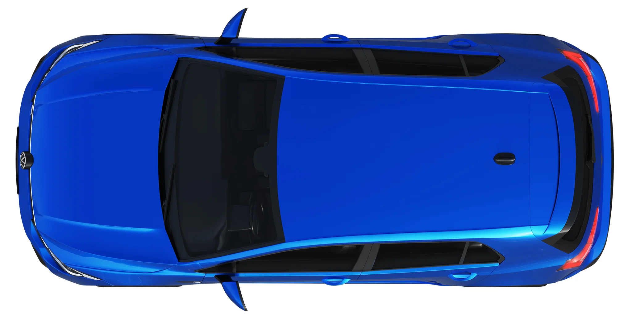 Volkswagen Golf 8 R, 3D model preview 30