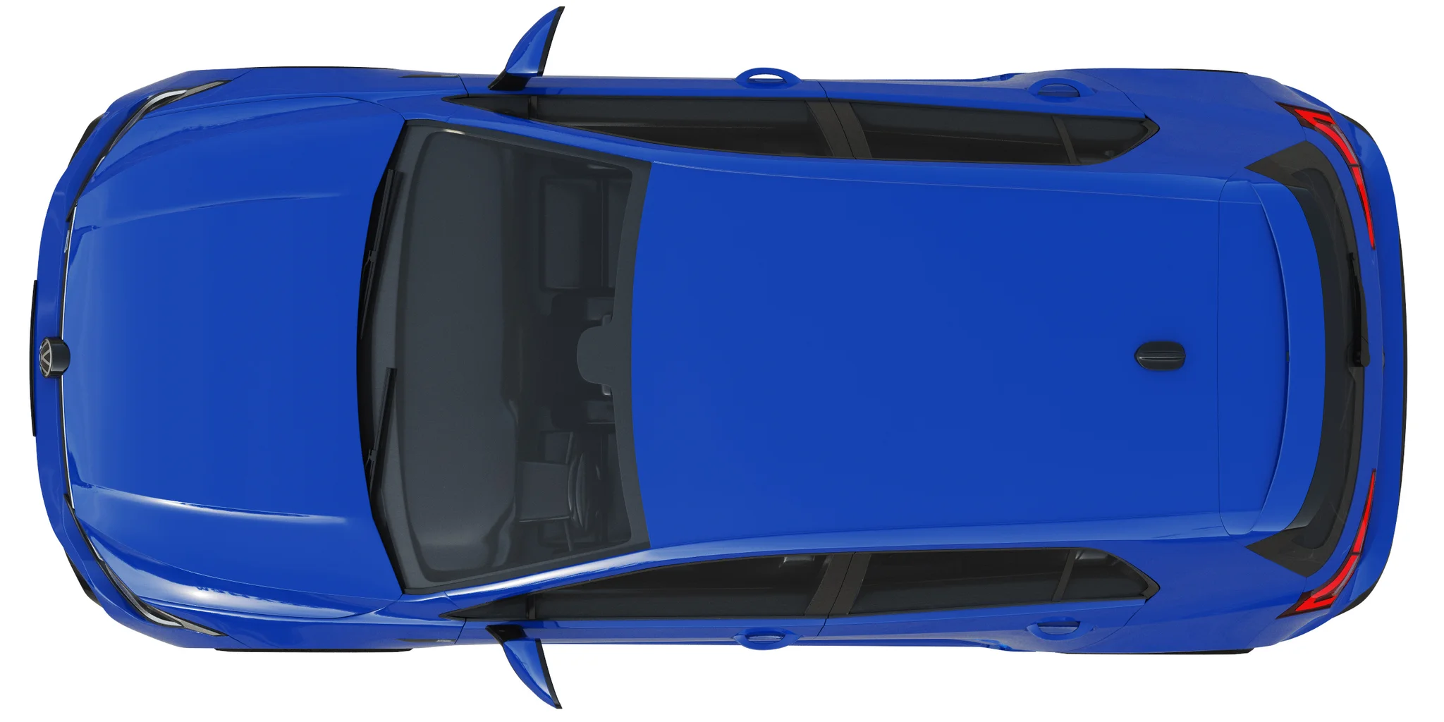 Volkswagen Golf 8 R, 3D model preview 31