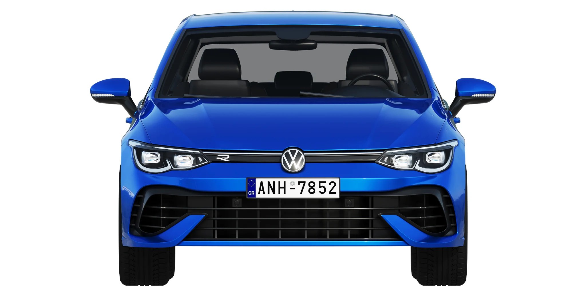 Volkswagen Golf 8 R, 3D model preview 32