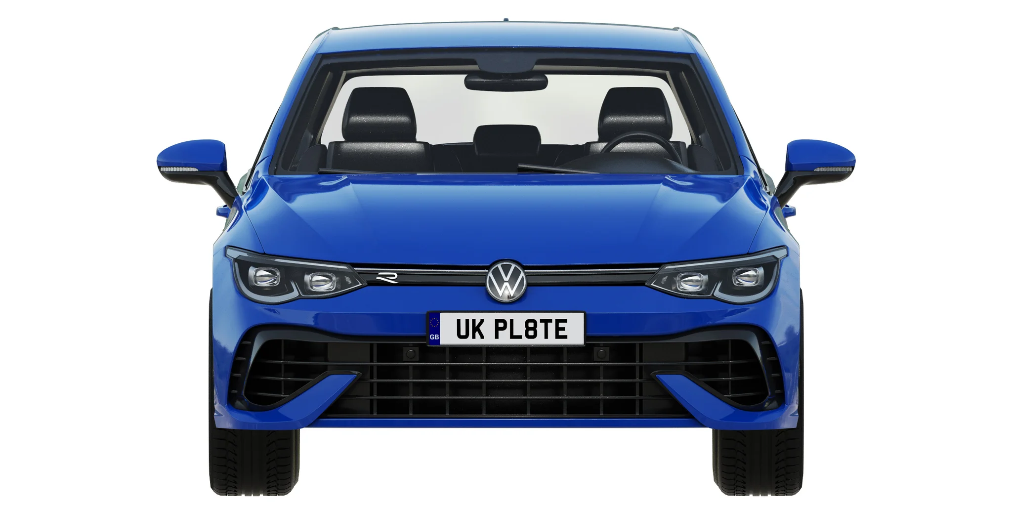 Volkswagen Golf 8 R, 3D model preview 33