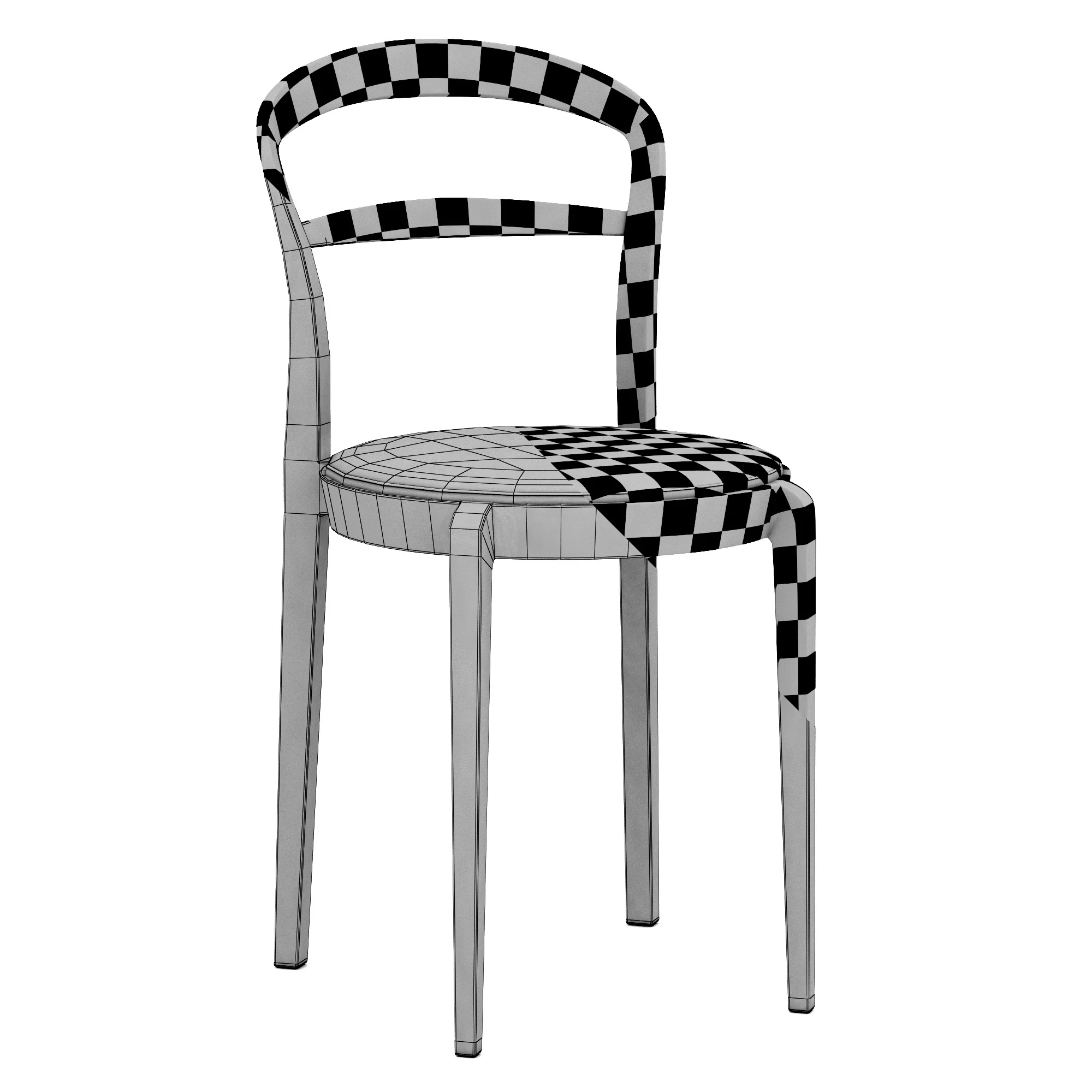 Calligaris Cloe Chair — 3D model preview 9