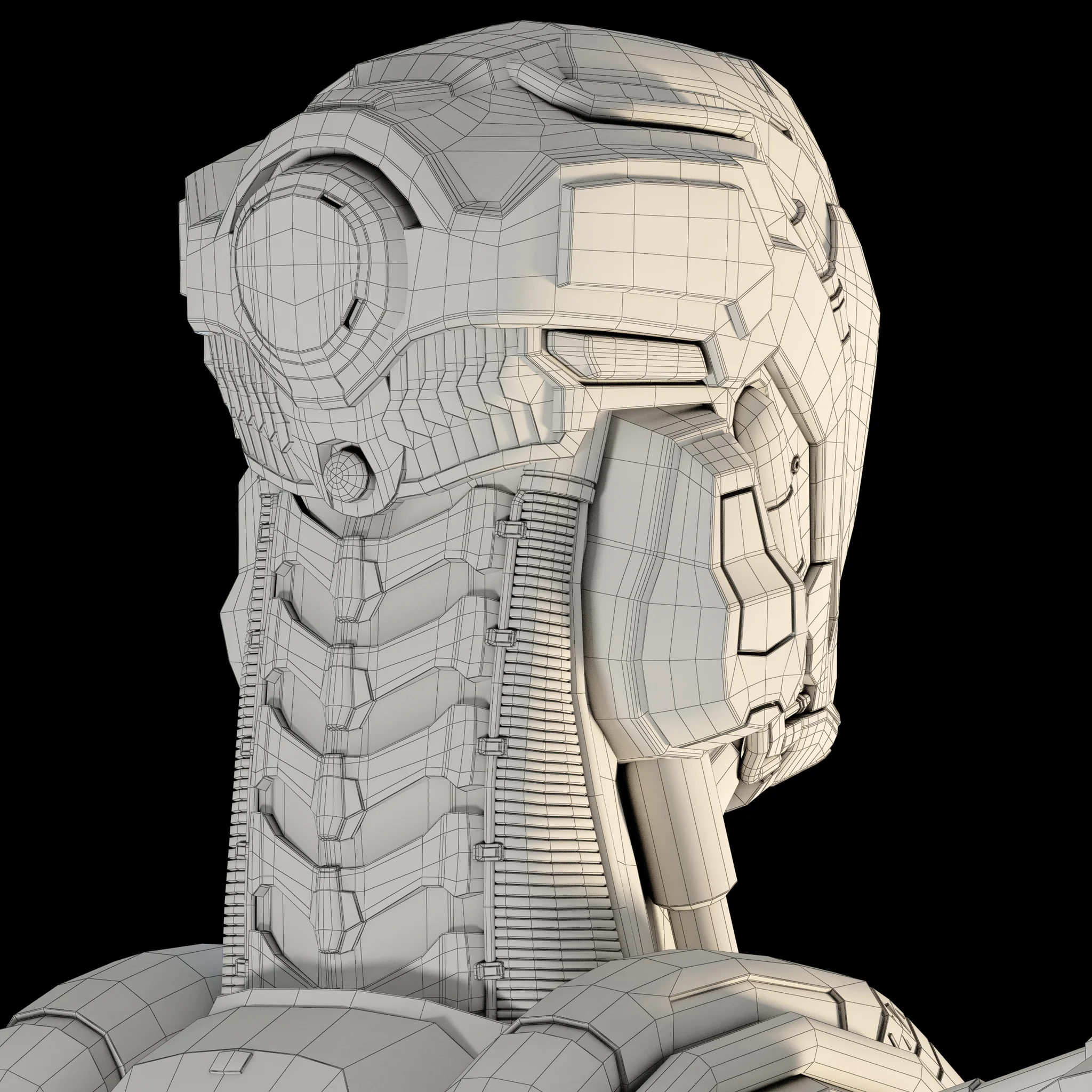 Samuel Hayden — 3D model preview 7