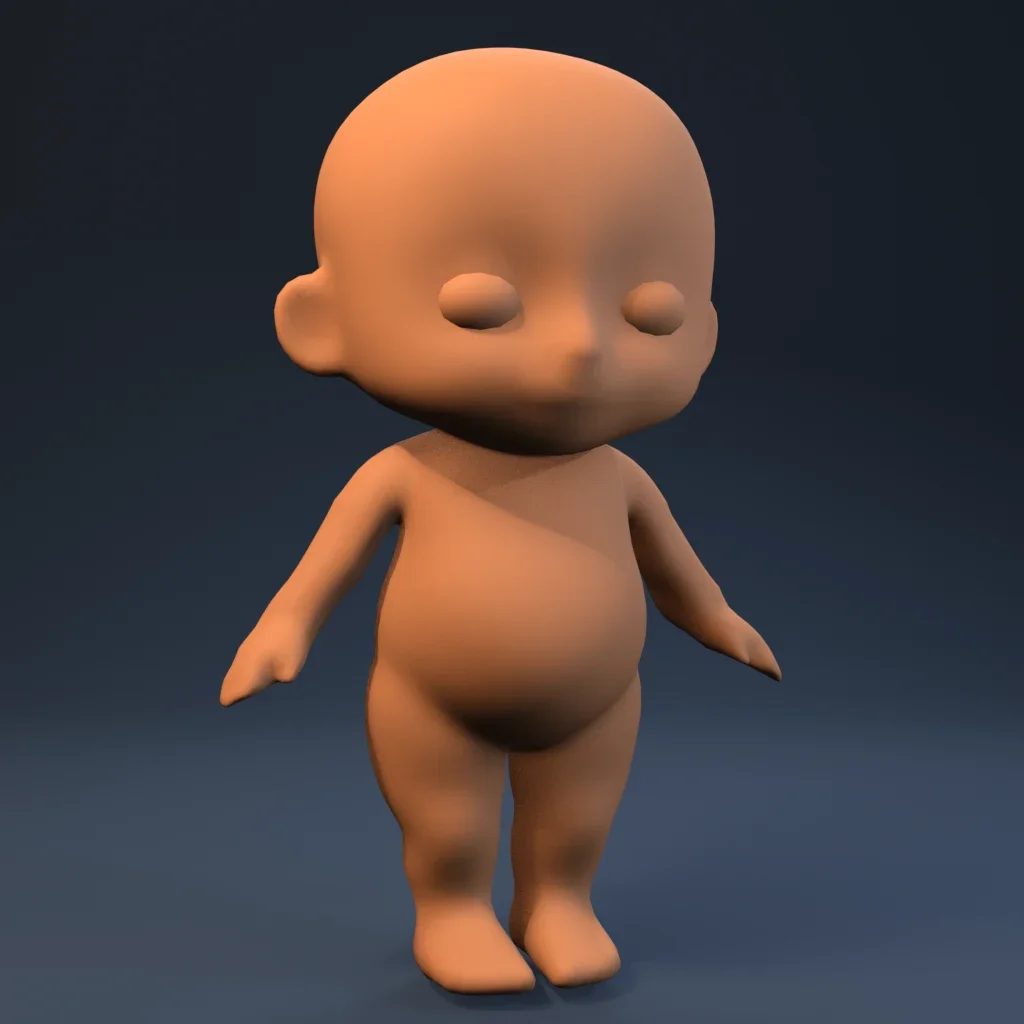 Basemesh Child 1