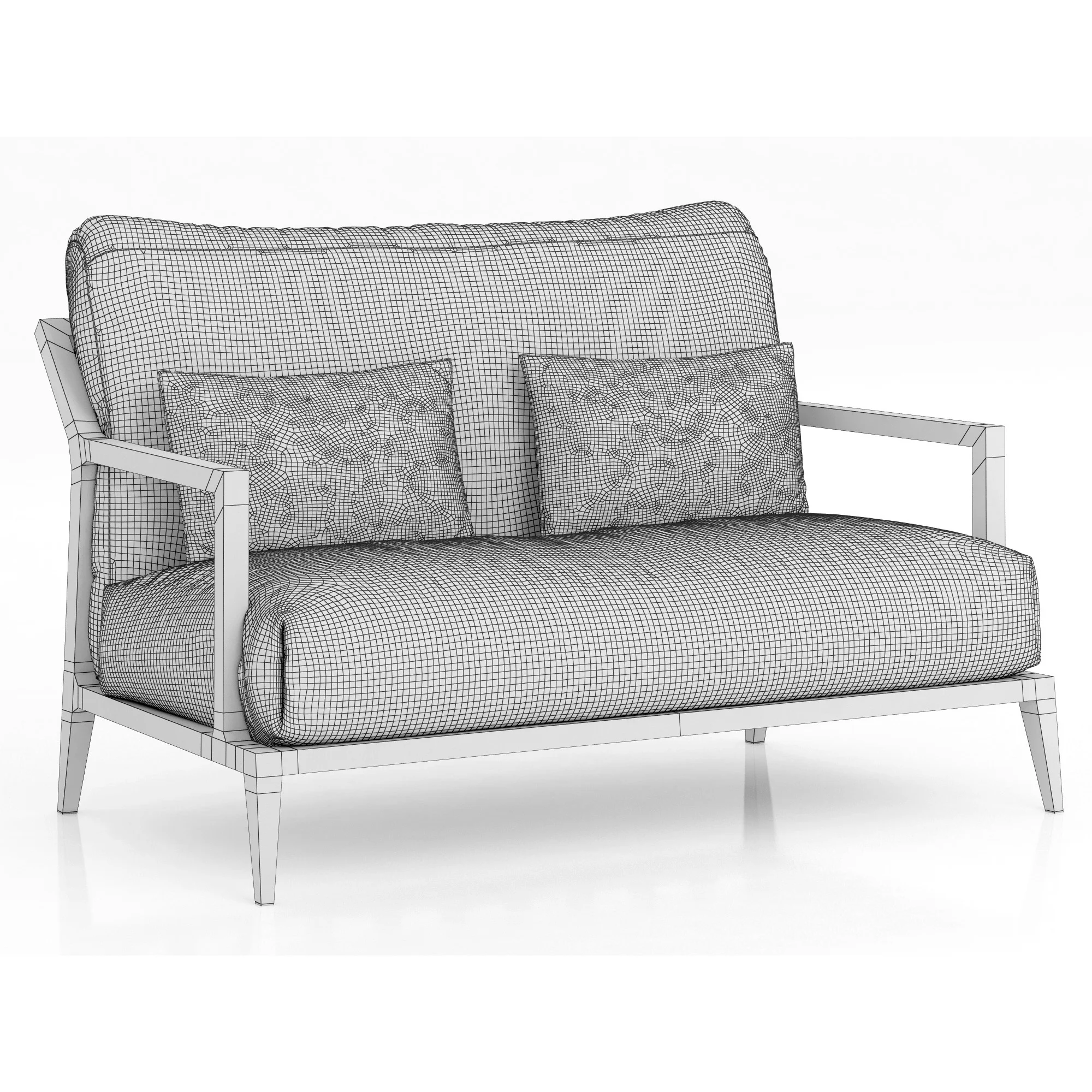 Philipp Selva INDIGO Sofa — 3D model preview 4