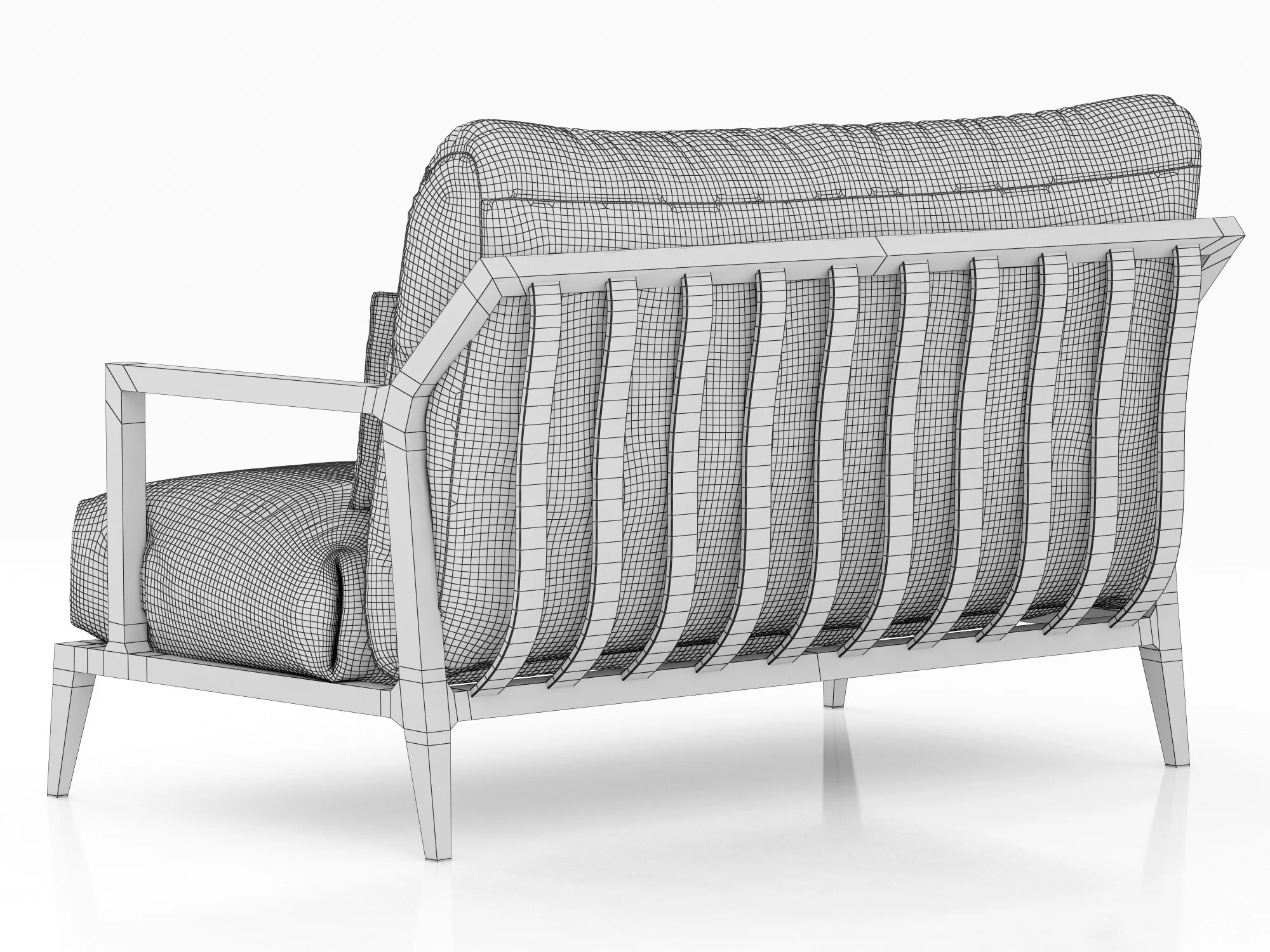 Philipp Selva INDIGO Sofa — 3D model preview 10