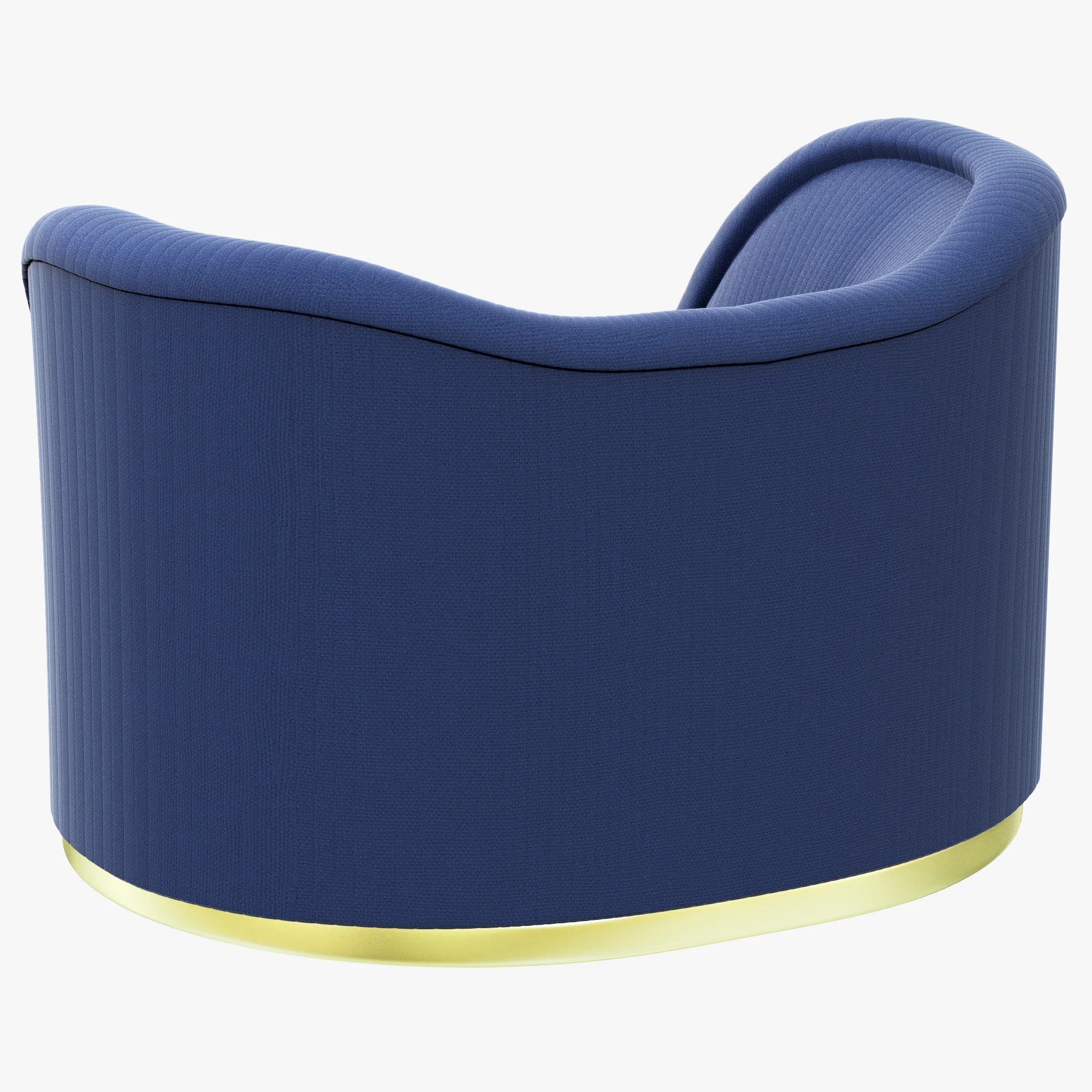 Brabbu Dakota Single Sofa — 3D model preview 5
