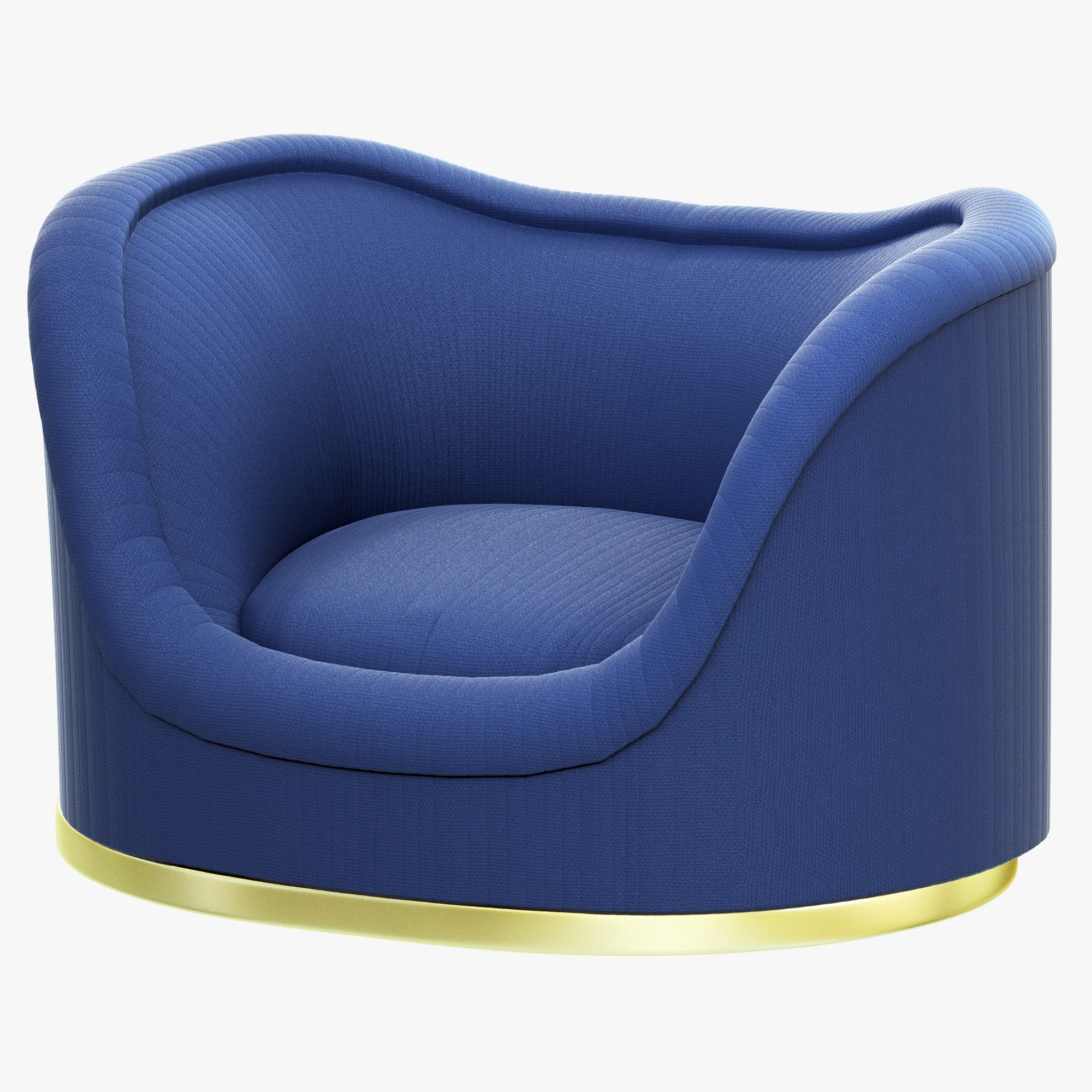 Brabbu Dakota Single Sofa — 3D model preview 8