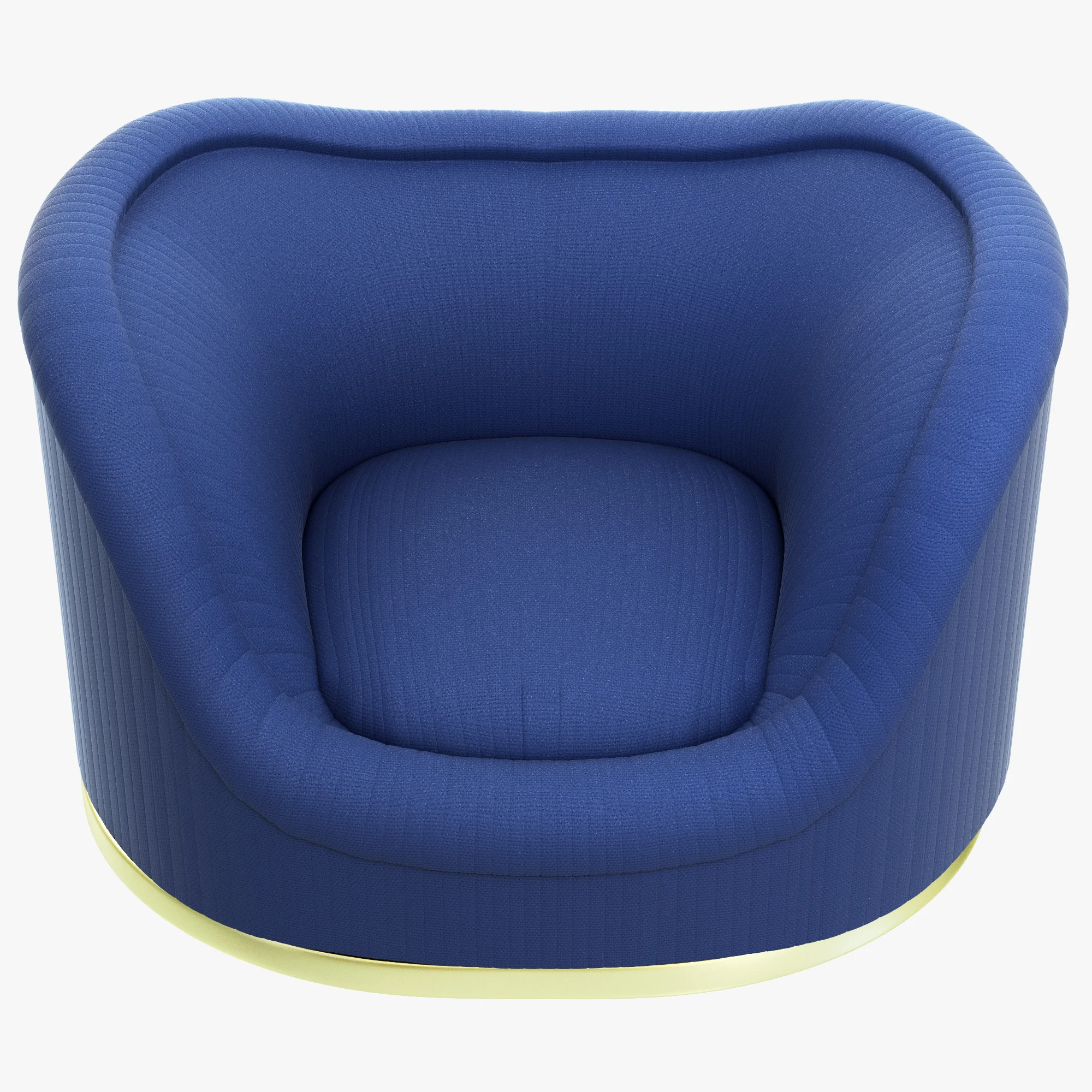 Brabbu Dakota Single Sofa — 3D model preview 9