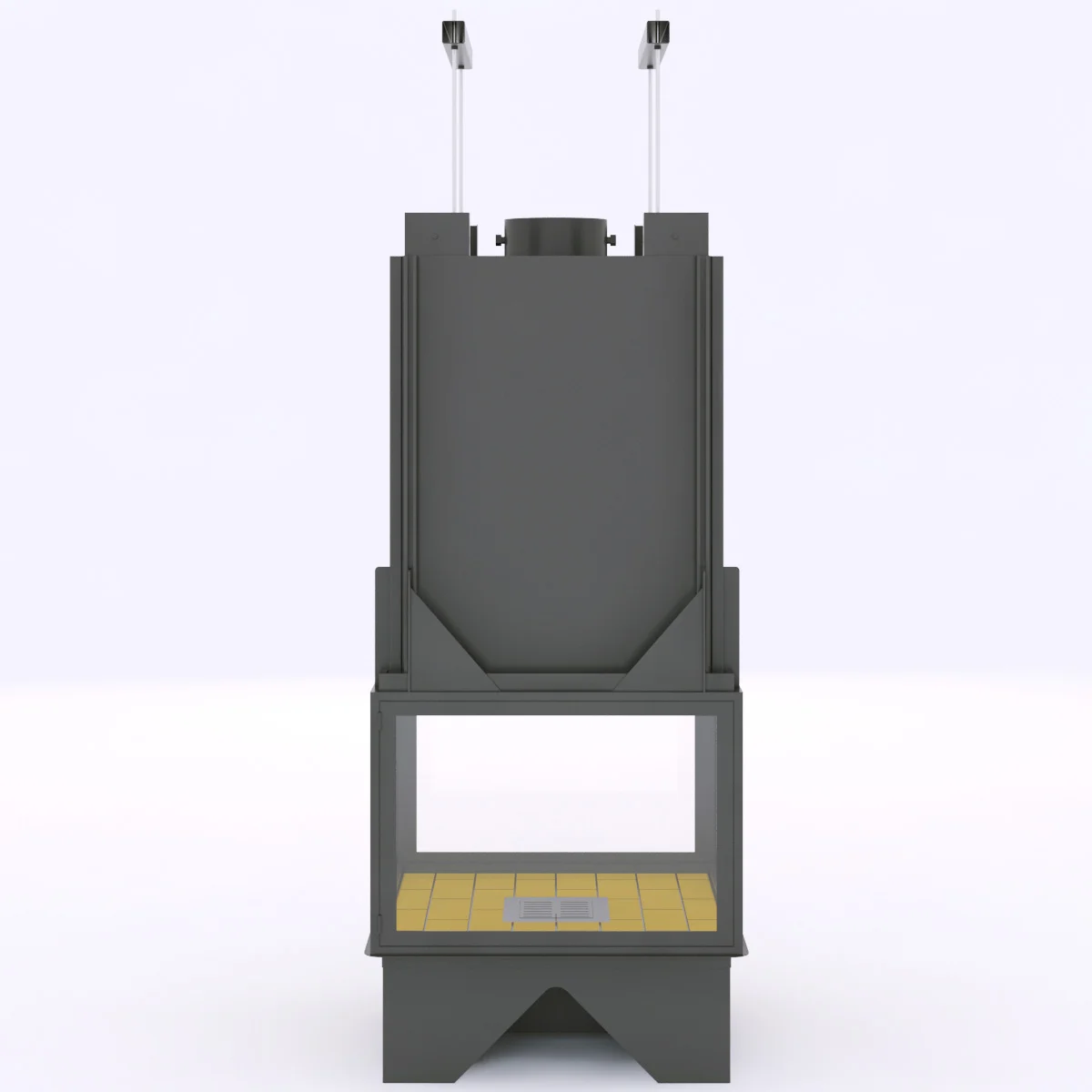 Totem 4faces Suspendu — 3D model preview 3