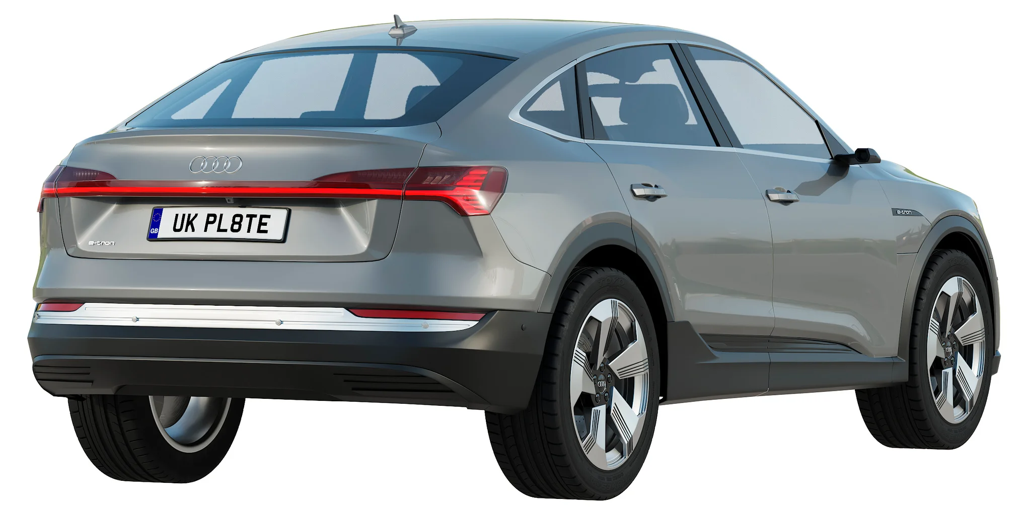 Audi E‑Tron Sportback, 3D model preview 5