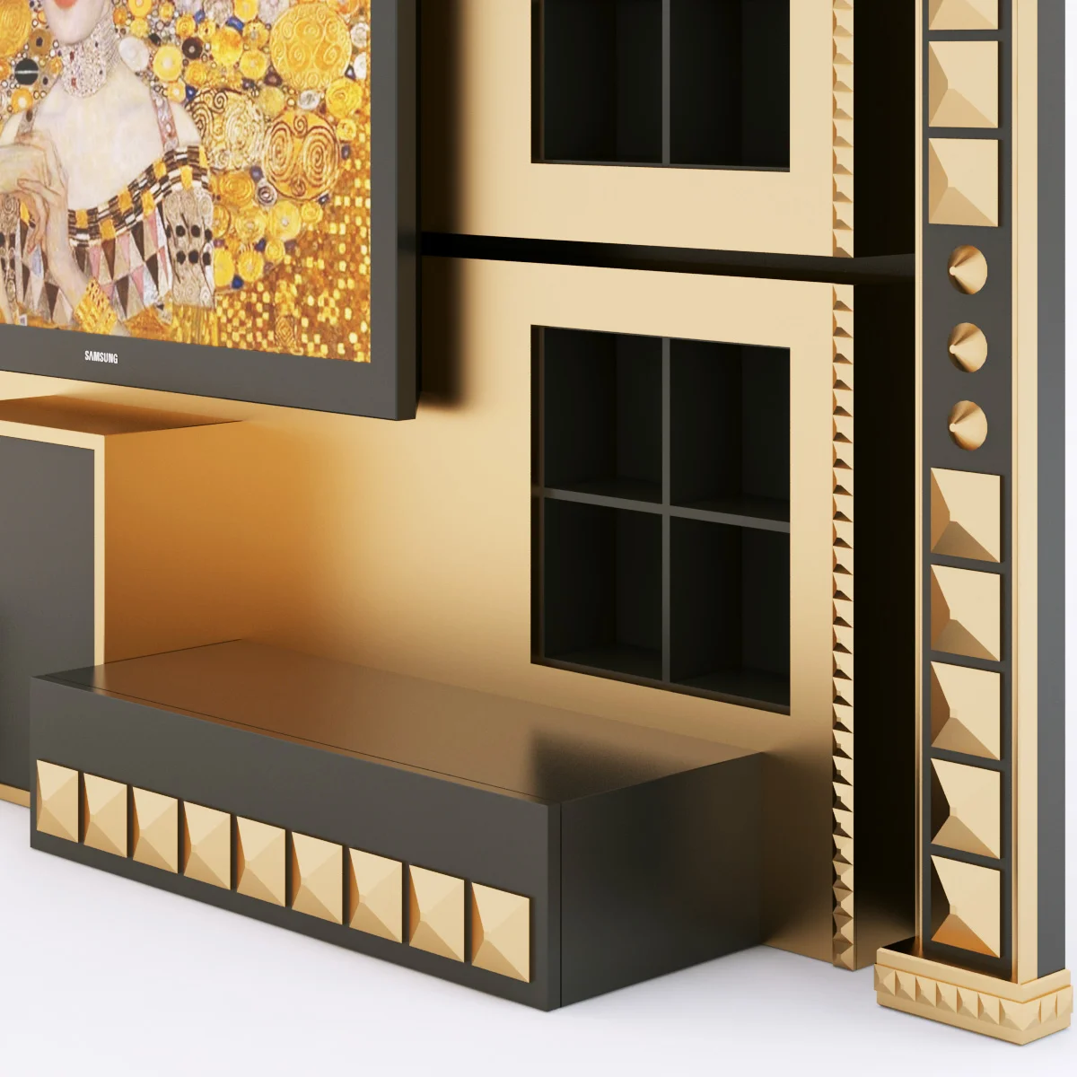 Vismara Wall Piramid, 3D model preview 2
