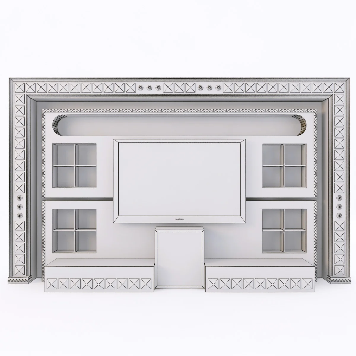 Vismara Wall Piramid, 3D model preview 5