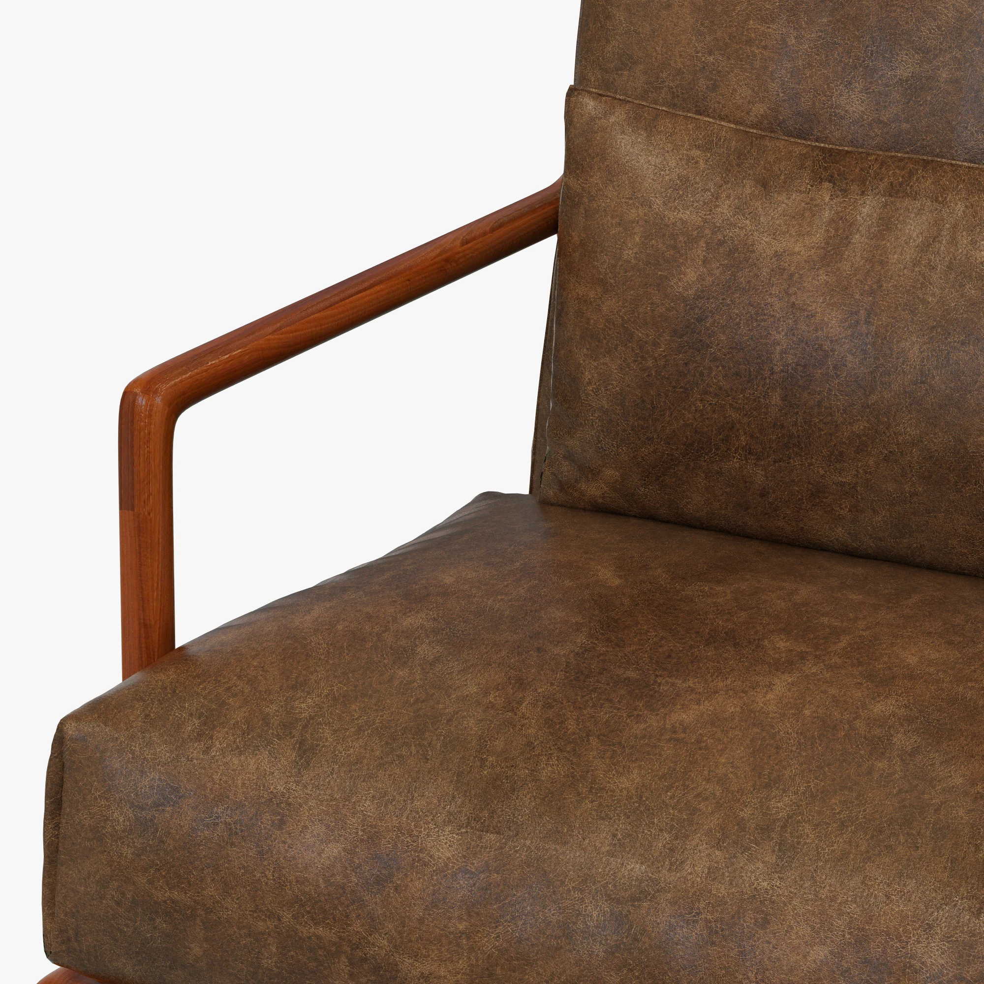 Philipp Selva INDIGO Armchair, 3D model preview 5