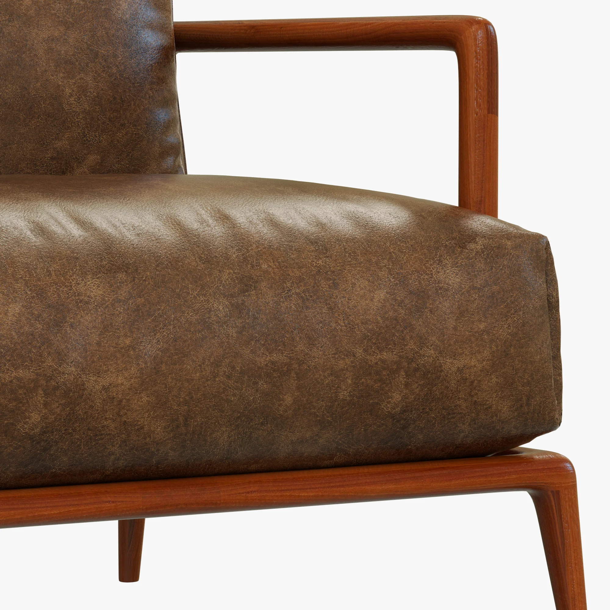 Philipp Selva INDIGO Armchair, 3D model preview 9