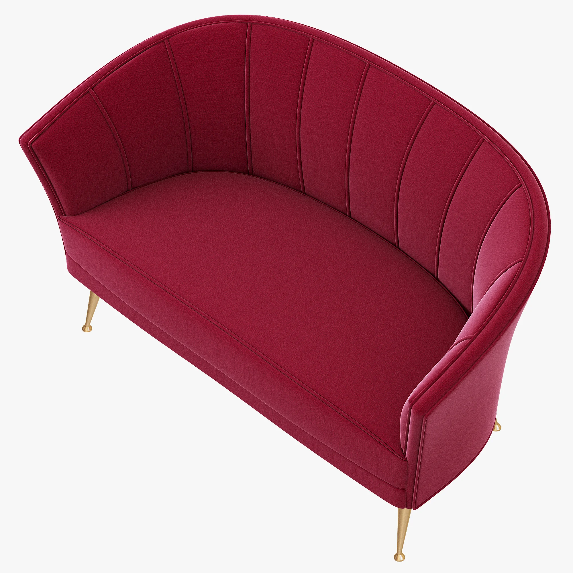 Brabbu Maya 2 Seat Sofa — 3D model preview 12