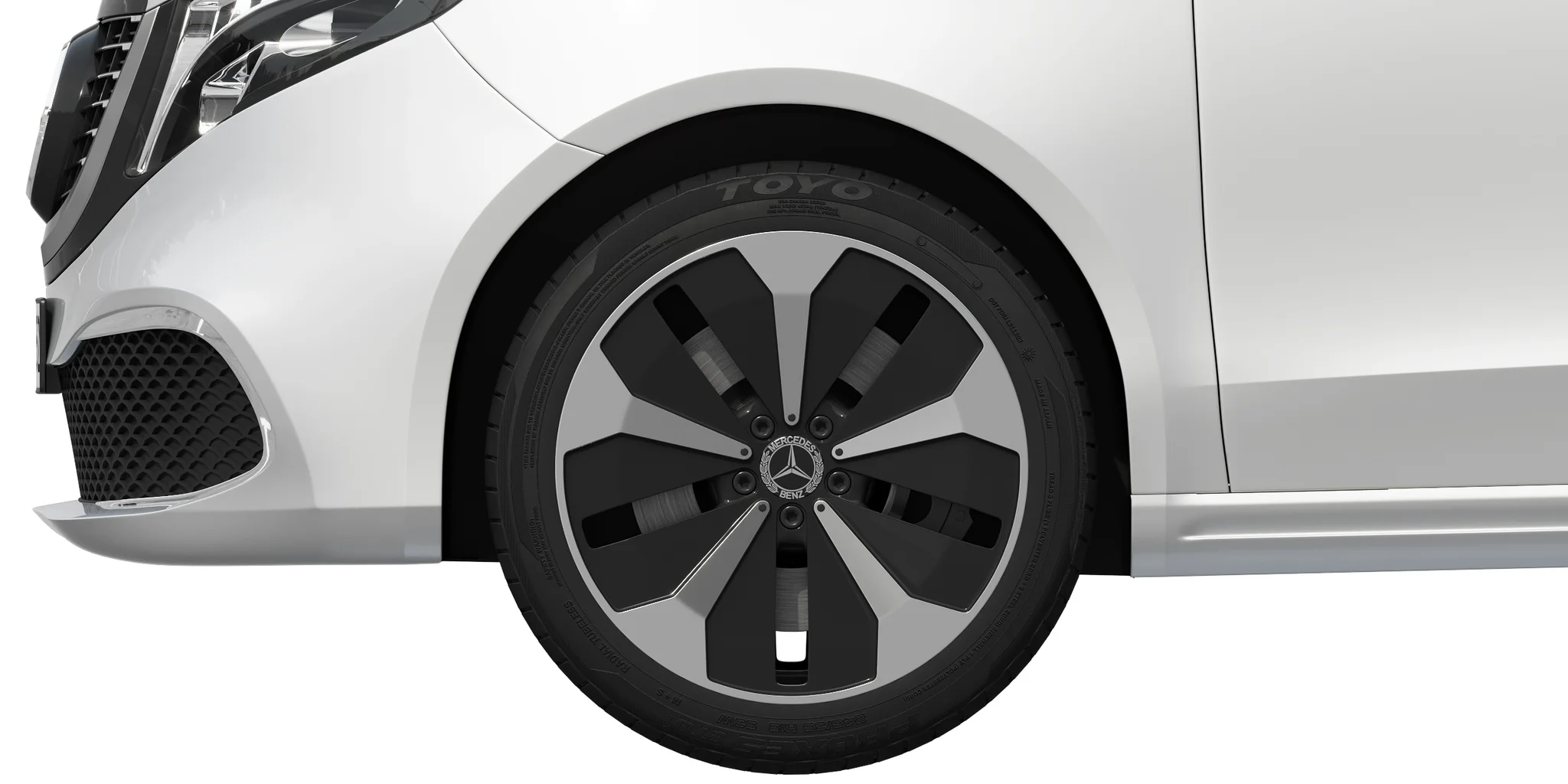 Mercedes Benz EQV, 3D model preview 1