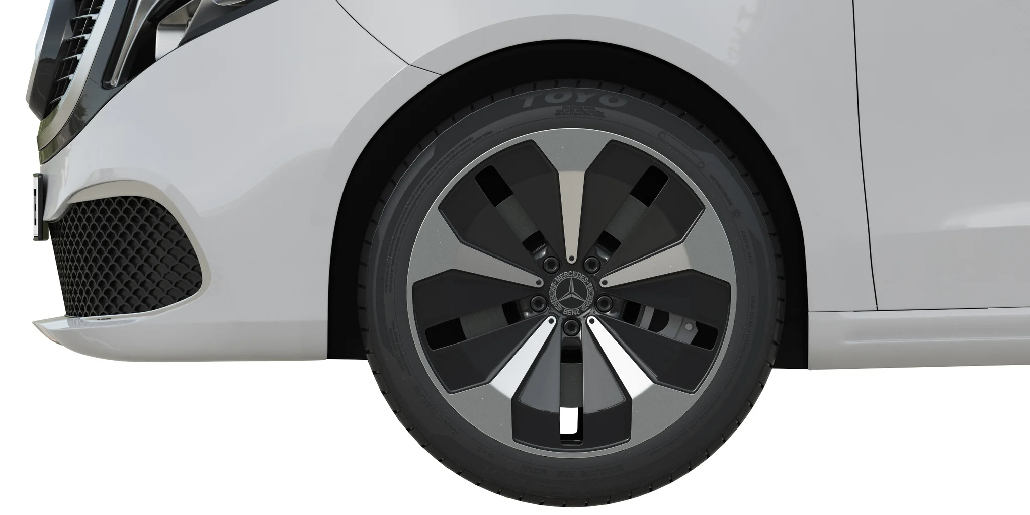 Mercedes Benz EQV, 3D model preview 3