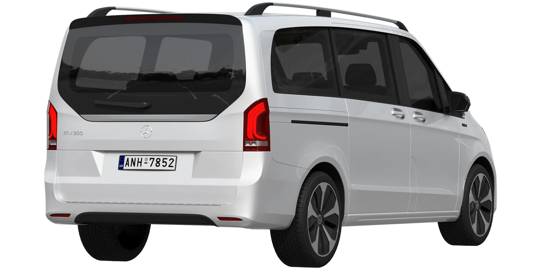 Mercedes Benz EQV, 3D model preview 6