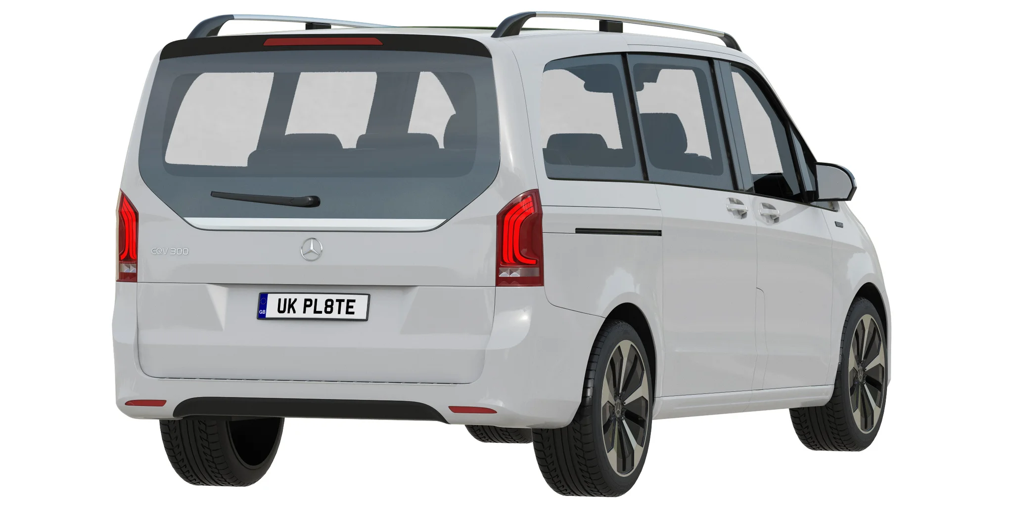 Mercedes Benz EQV, 3D model preview 9