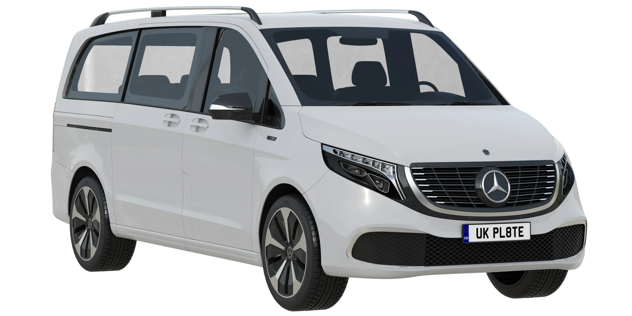 Mercedes Benz EQV, 3D model preview 19