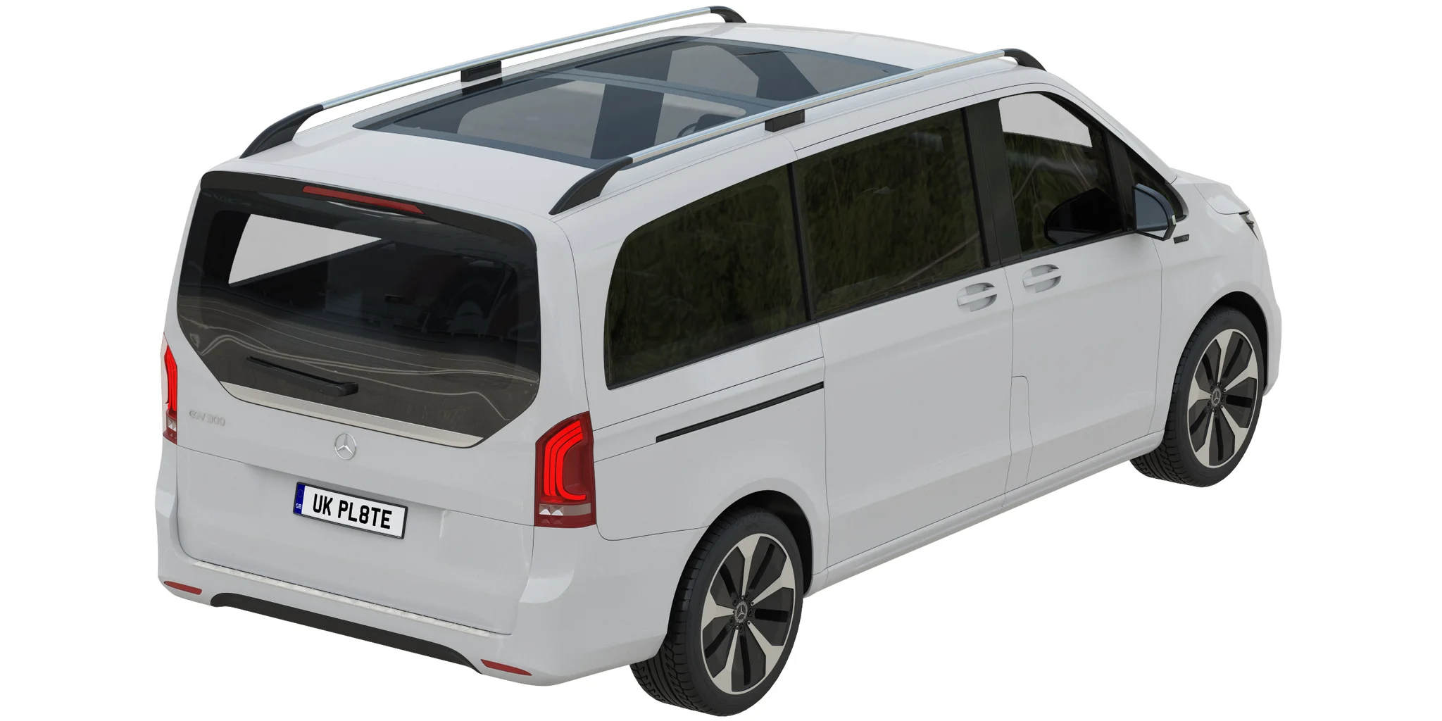 Mercedes Benz EQV, 3D model preview 36