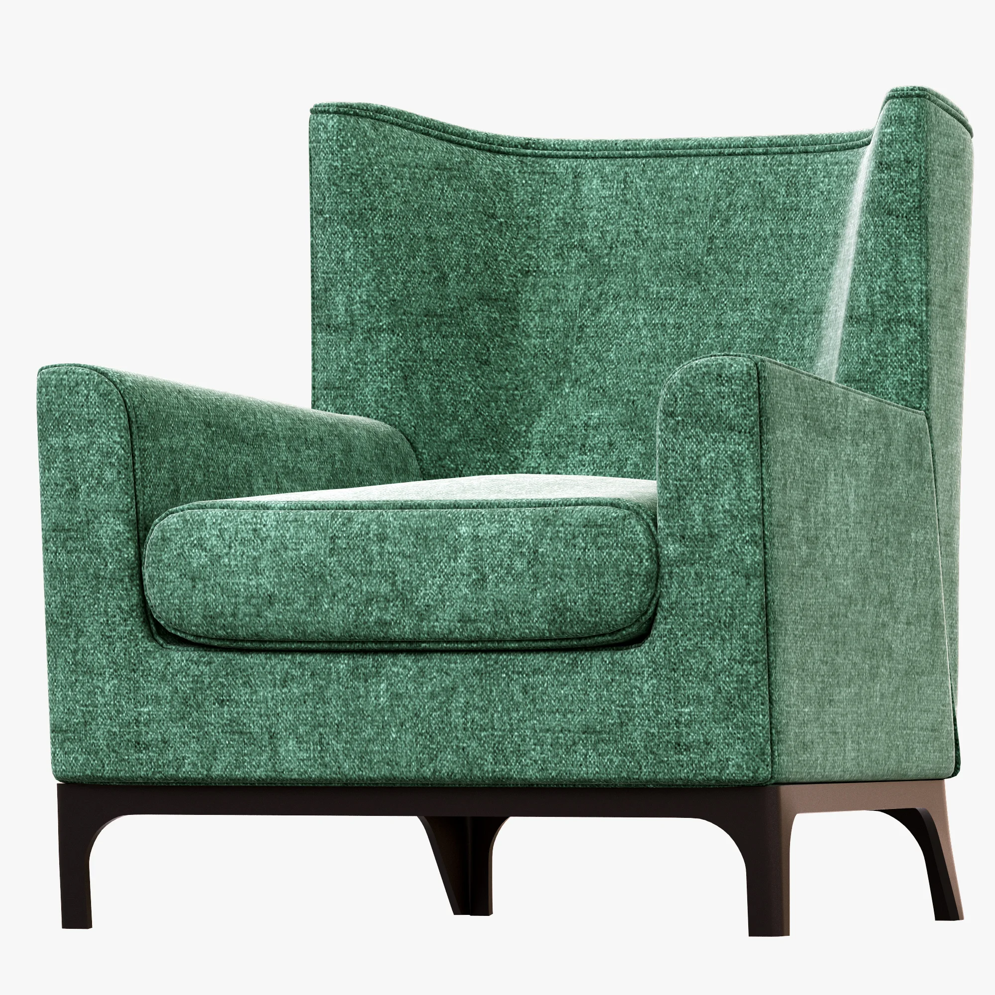 COLE CHAIR BY AMERICAN LEATHER, 3D model preview 4