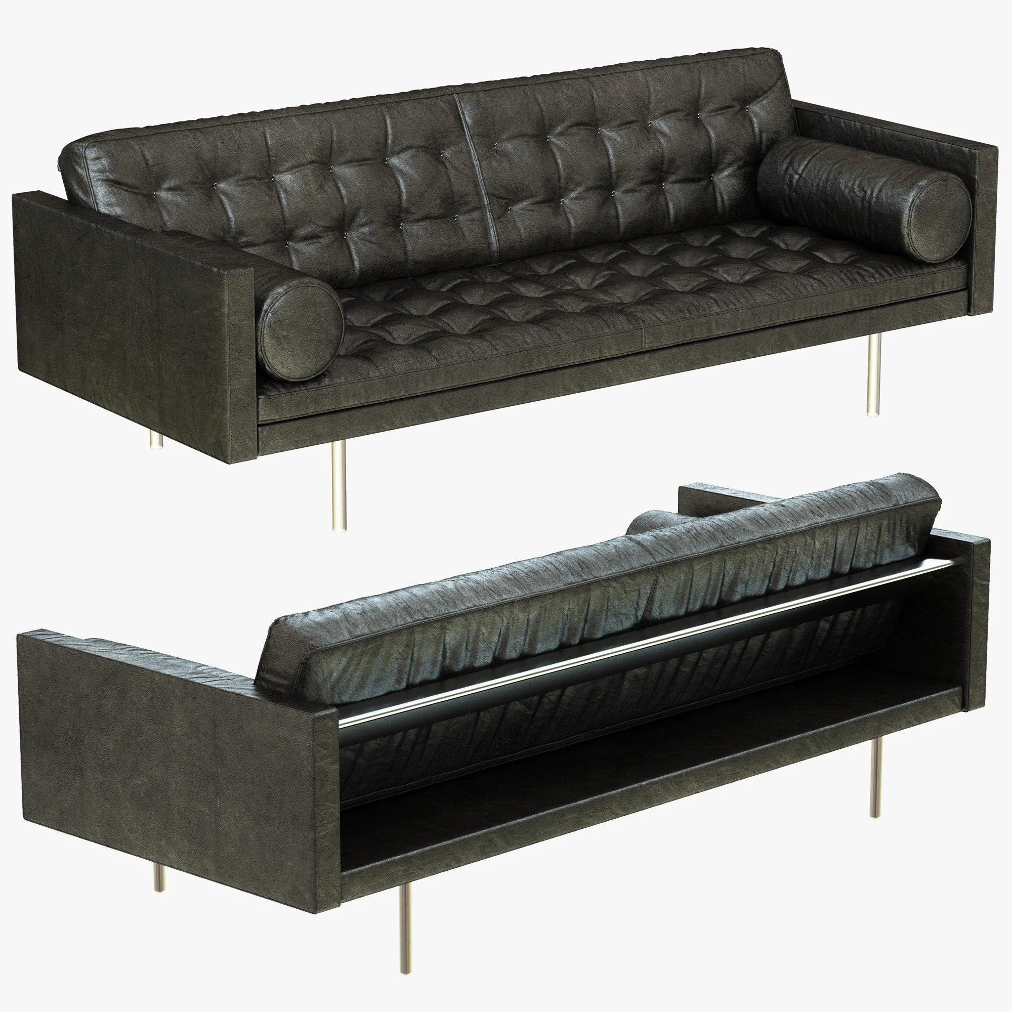 Flexform Magister Sofa — 3D model preview 2