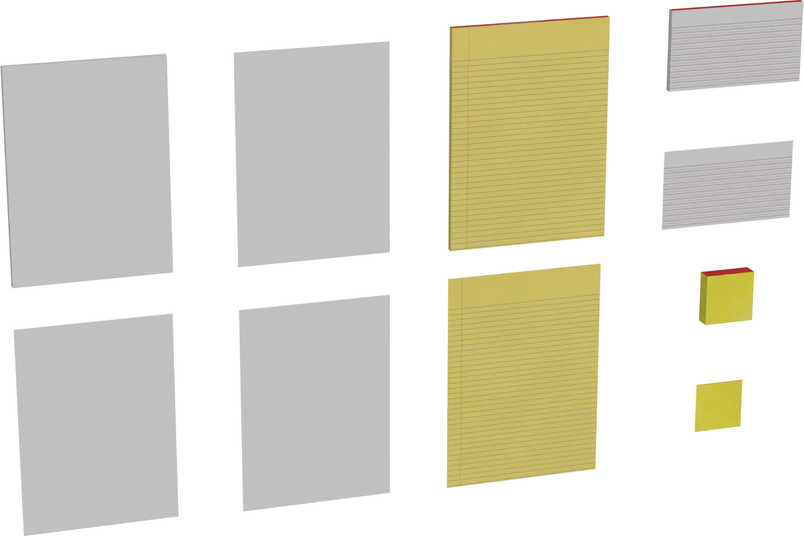 Office Notepads & Index Cards Pack