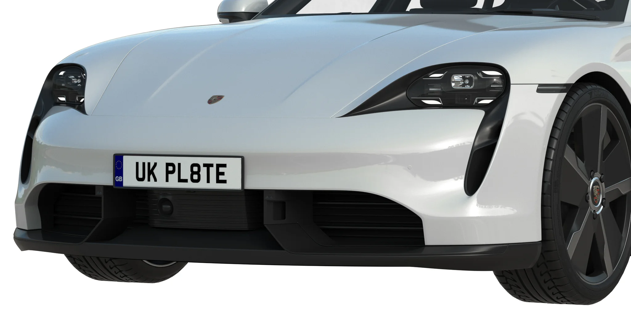 Porsche Taycan, 3D model preview 5