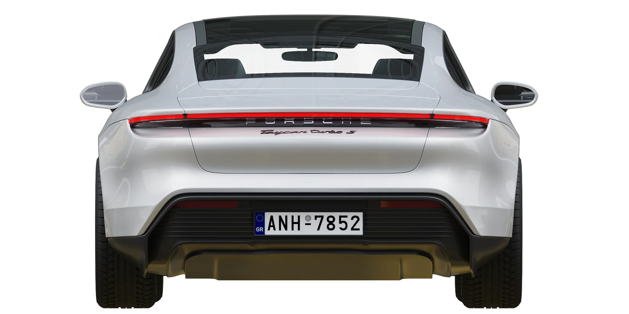 Porsche Taycan, 3D model preview 11