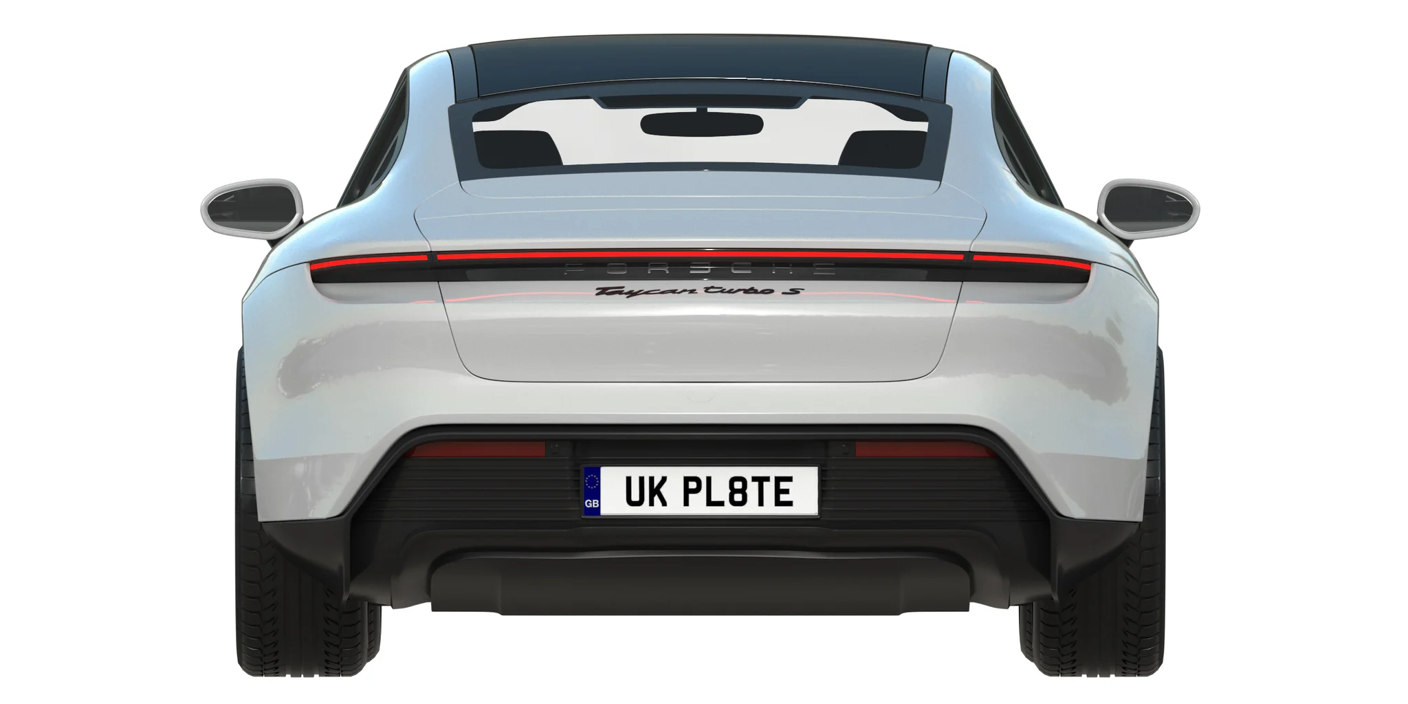 Porsche Taycan, 3D model preview 12