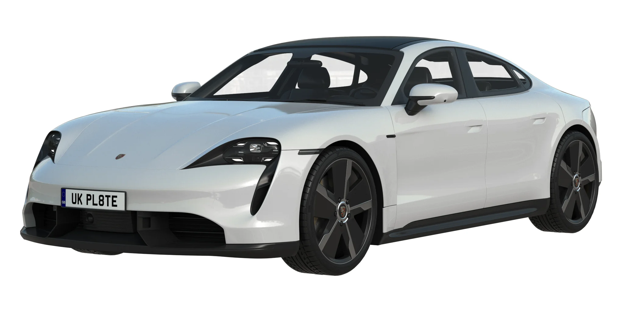 Porsche Taycan, 3D model preview 14