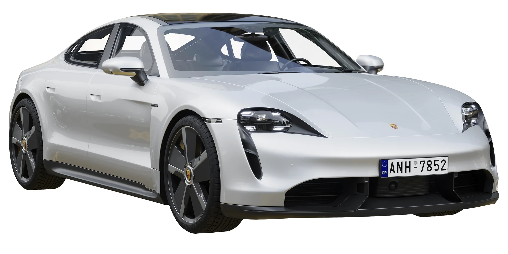 Porsche Taycan, 3D model preview 17