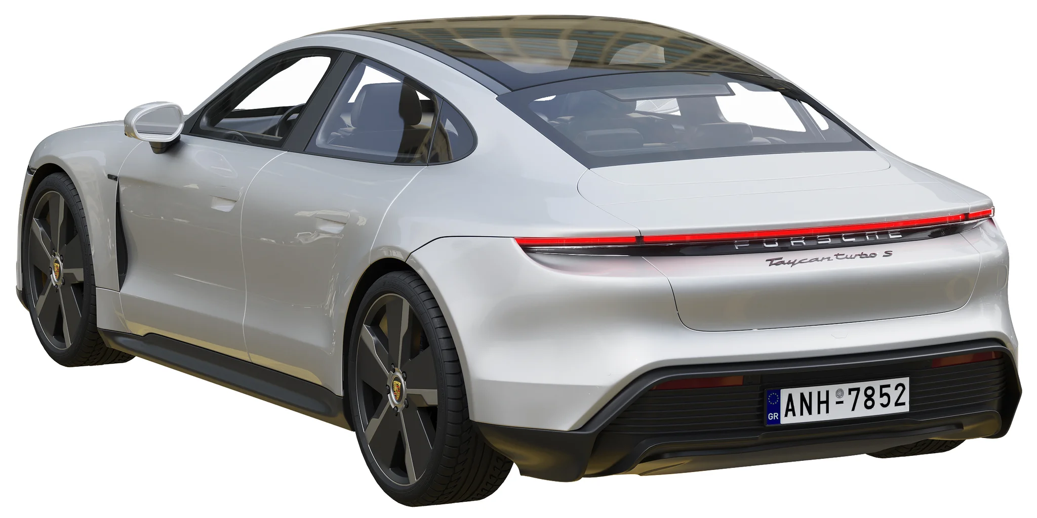 Porsche Taycan, 3D model preview 25