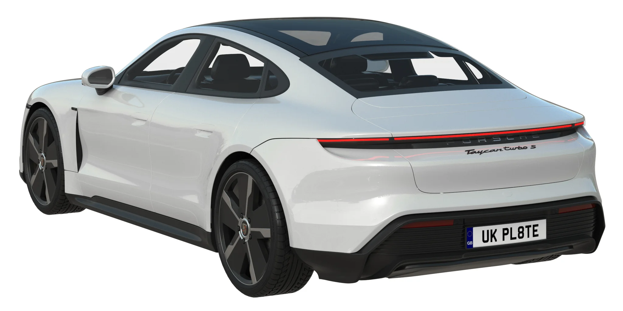 Porsche Taycan, 3D model preview 27